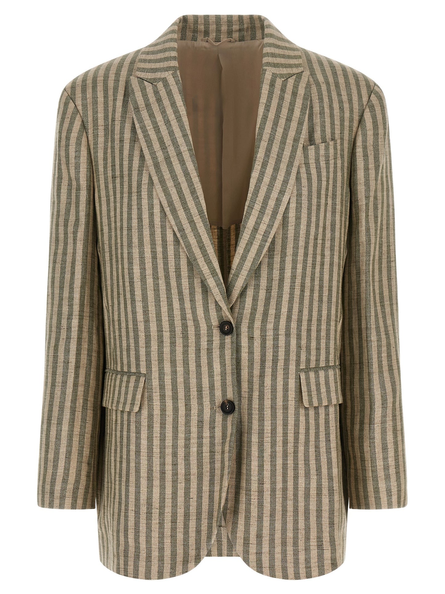 Brunello Cucinelli Women Striped Blazer BRUNELLO CUCINELLI