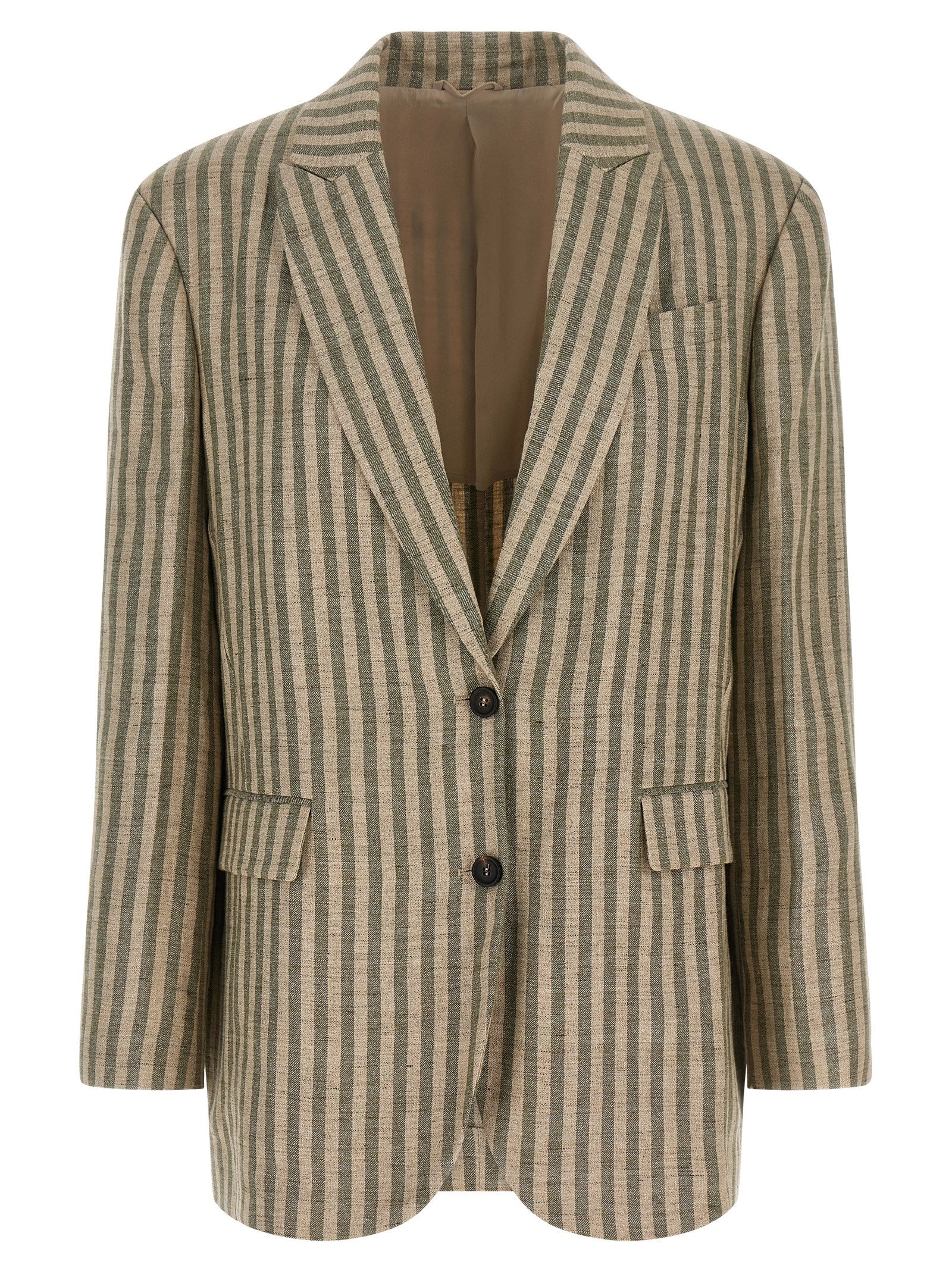 Brunello Cucinelli Women Striped Blazer BRUNELLO CUCINELLI