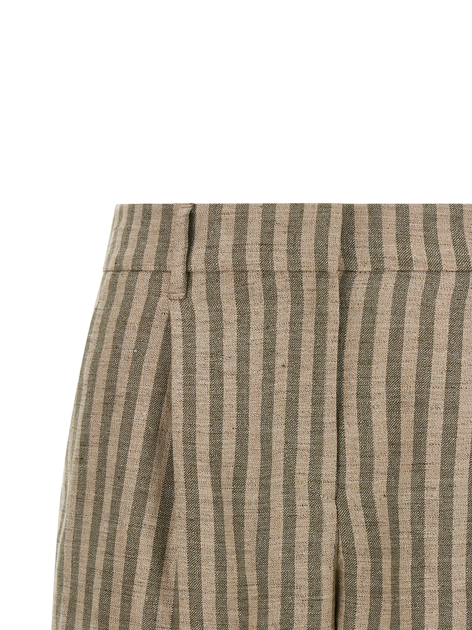 Brunello Cucinelli Women Striped Bermuda Shorts BRUNELLO CUCINELLI