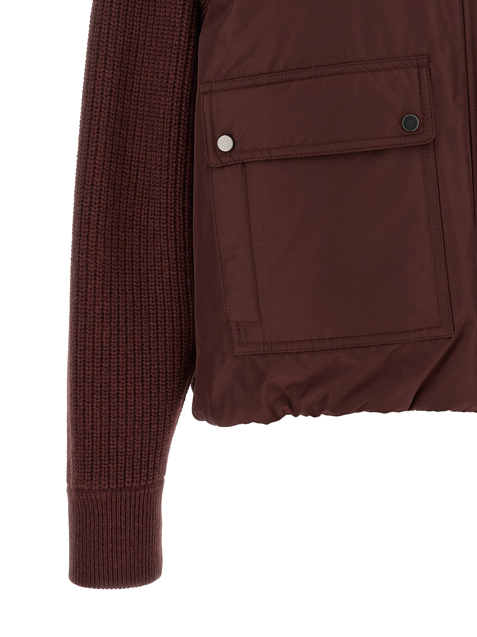 Brunello Cucinelli Women 'Shiny Zipper Pull' Down Jacket BRUNELLO CUCINELLI