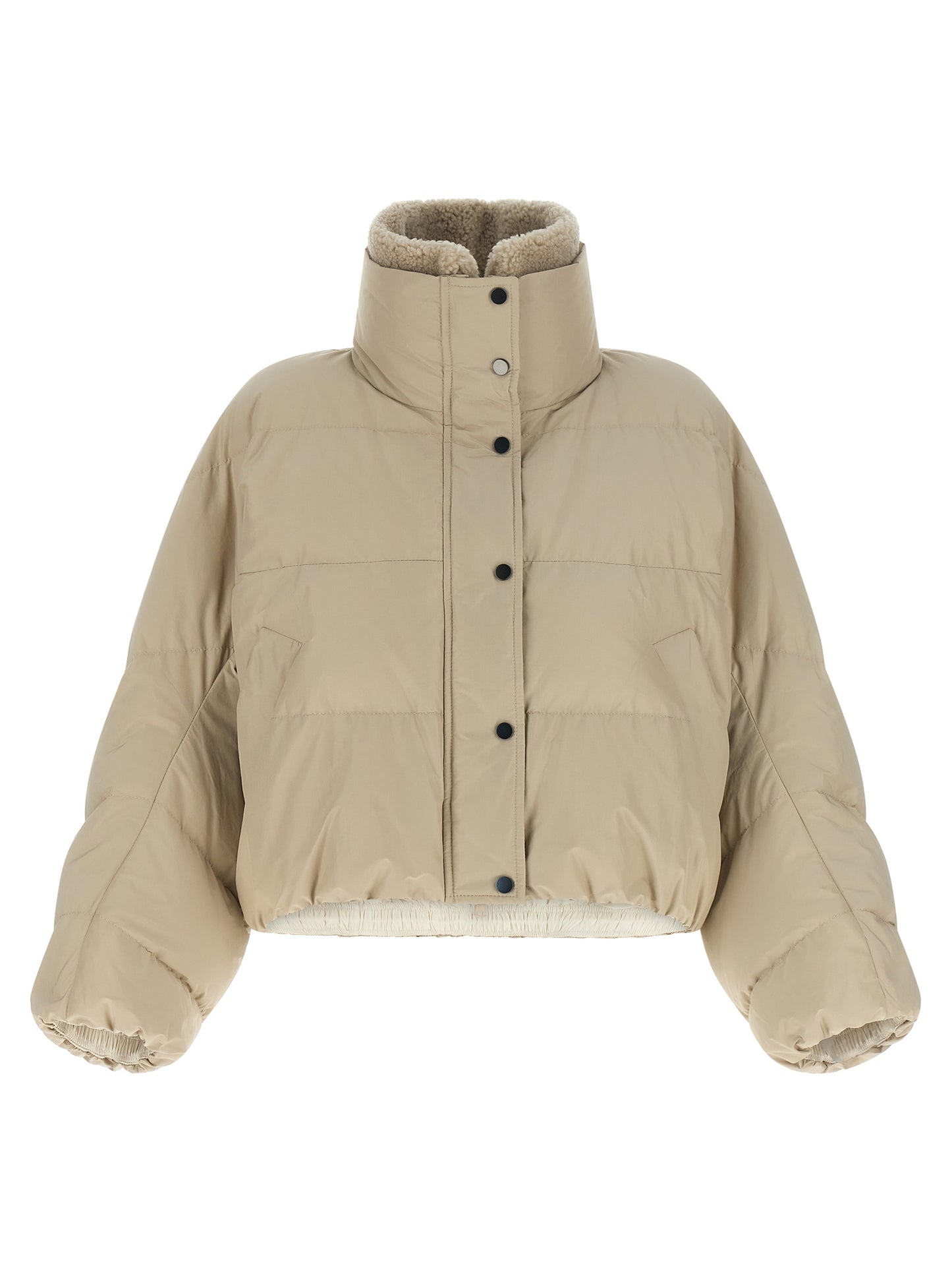 Brunello Cucinelli Women Cropped Down Jacket BRUNELLO CUCINELLI