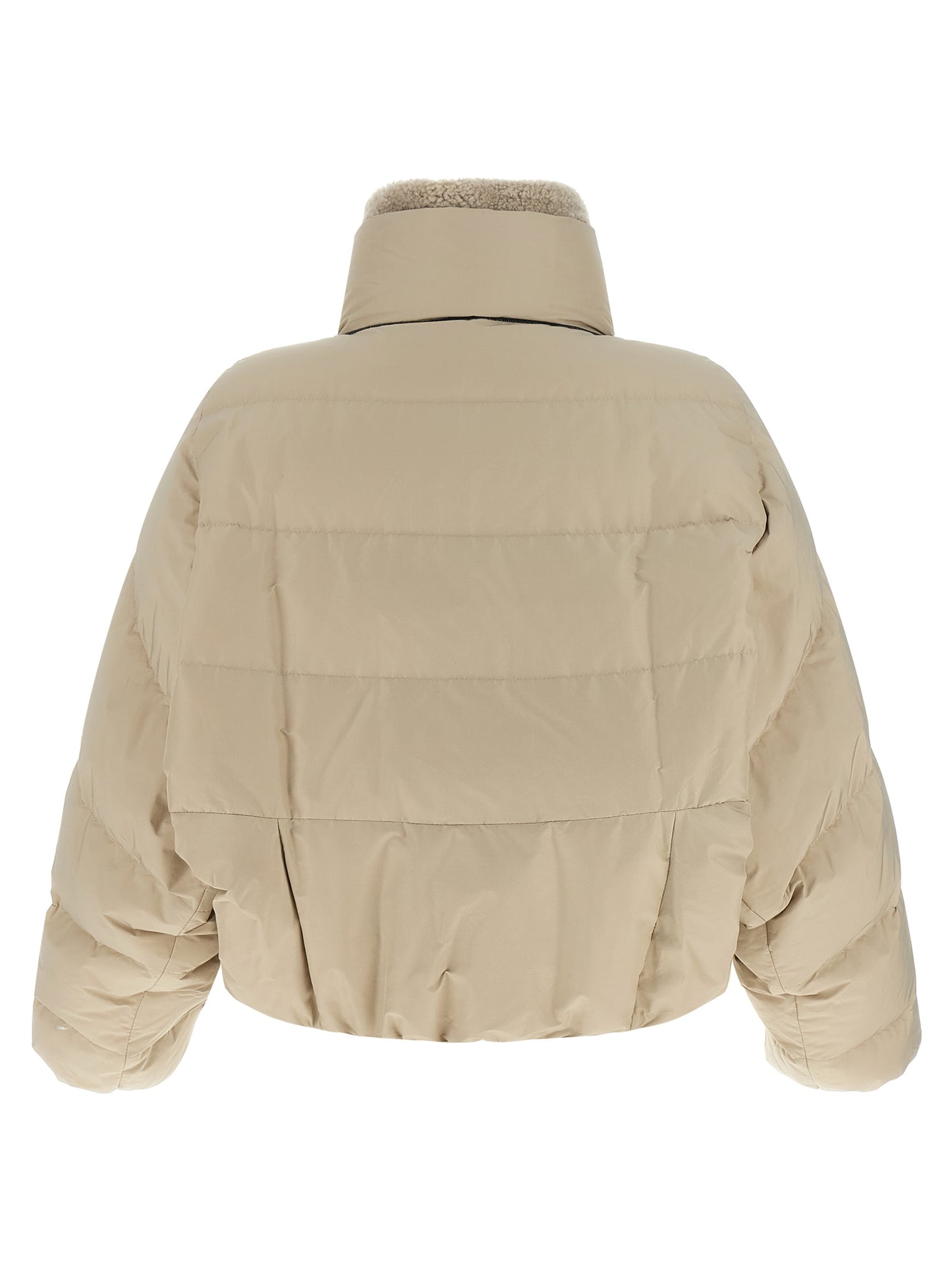 Brunello Cucinelli Women Cropped Down Jacket BRUNELLO CUCINELLI