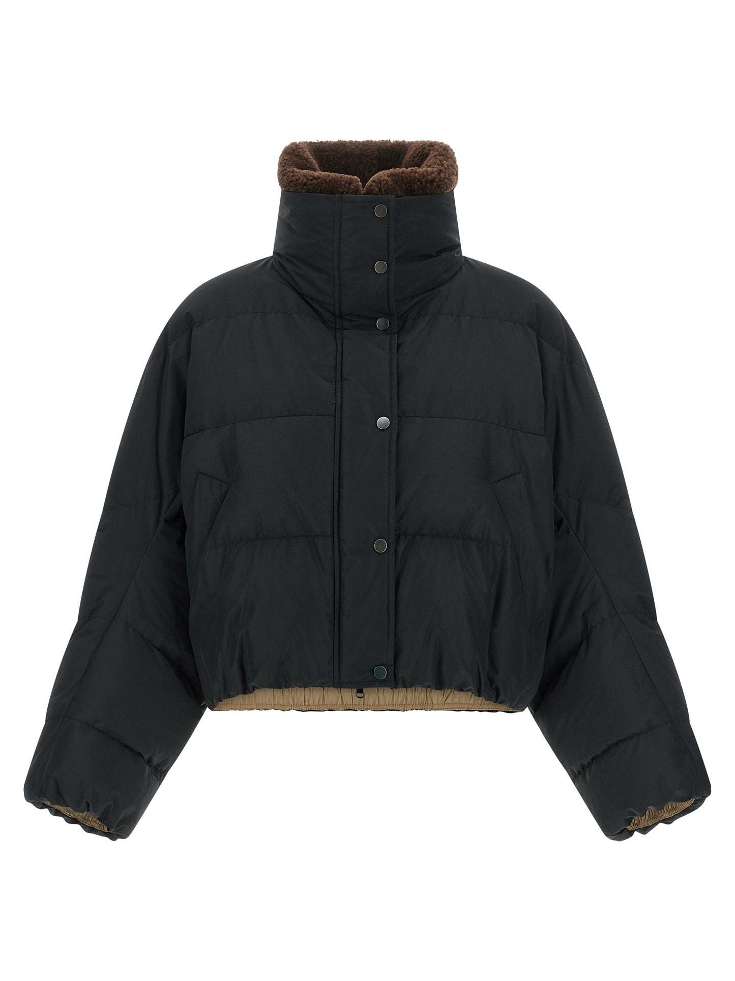 Brunello Cucinelli Women Cropped Down Jacket BRUNELLO CUCINELLI