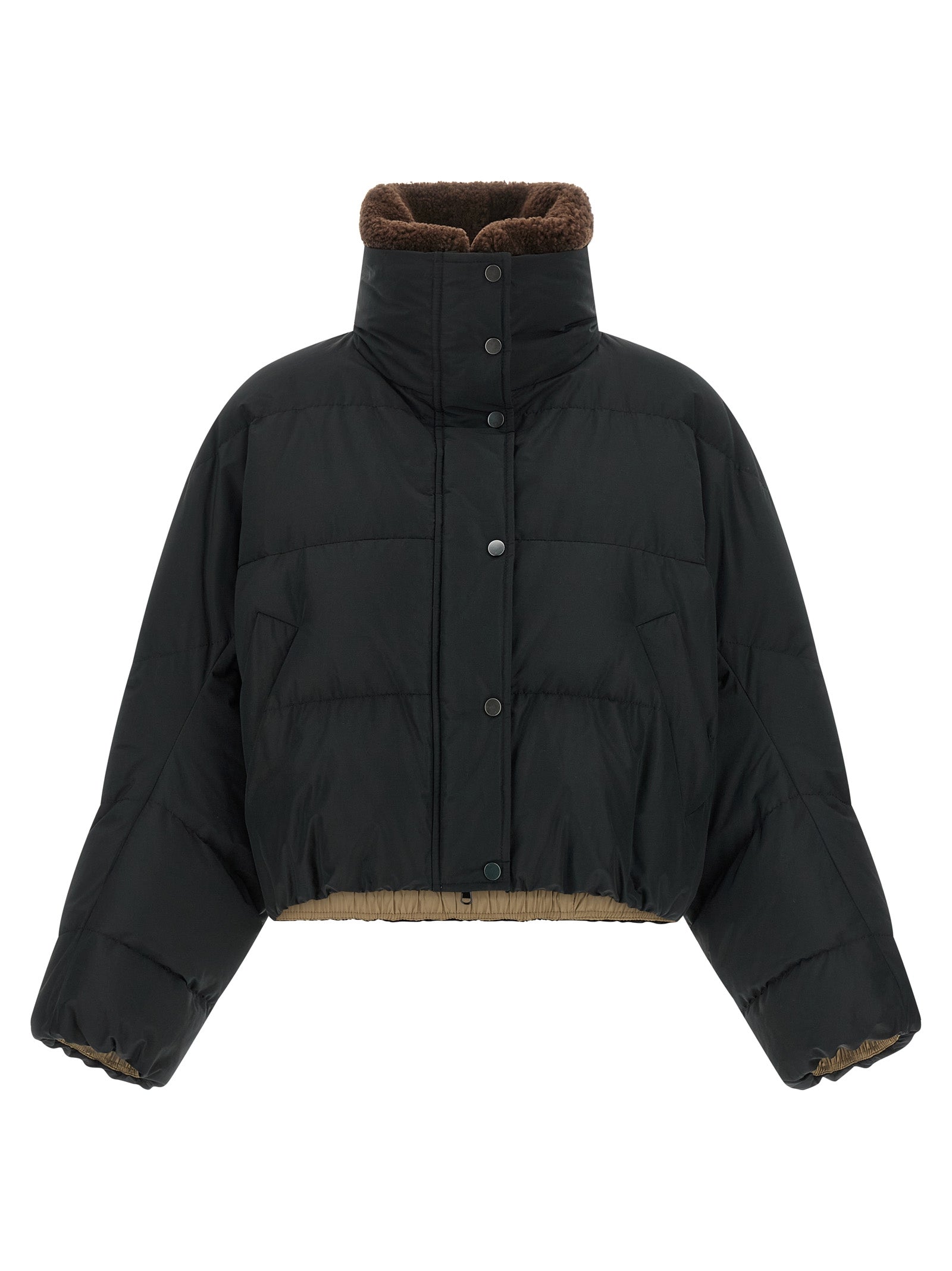 Brunello Cucinelli Women Cropped Down Jacket BRUNELLO CUCINELLI