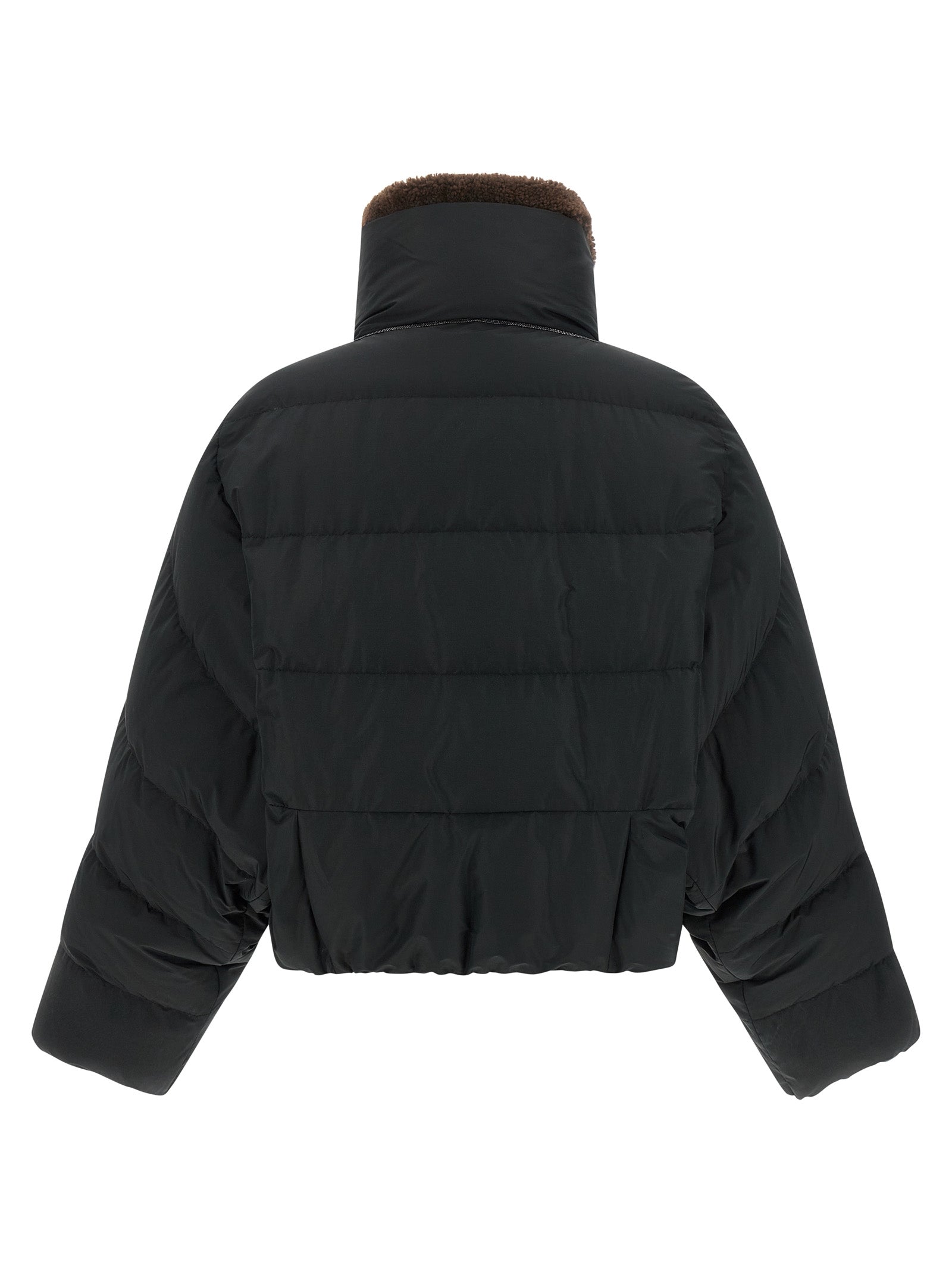 Brunello Cucinelli Women Cropped Down Jacket BRUNELLO CUCINELLI