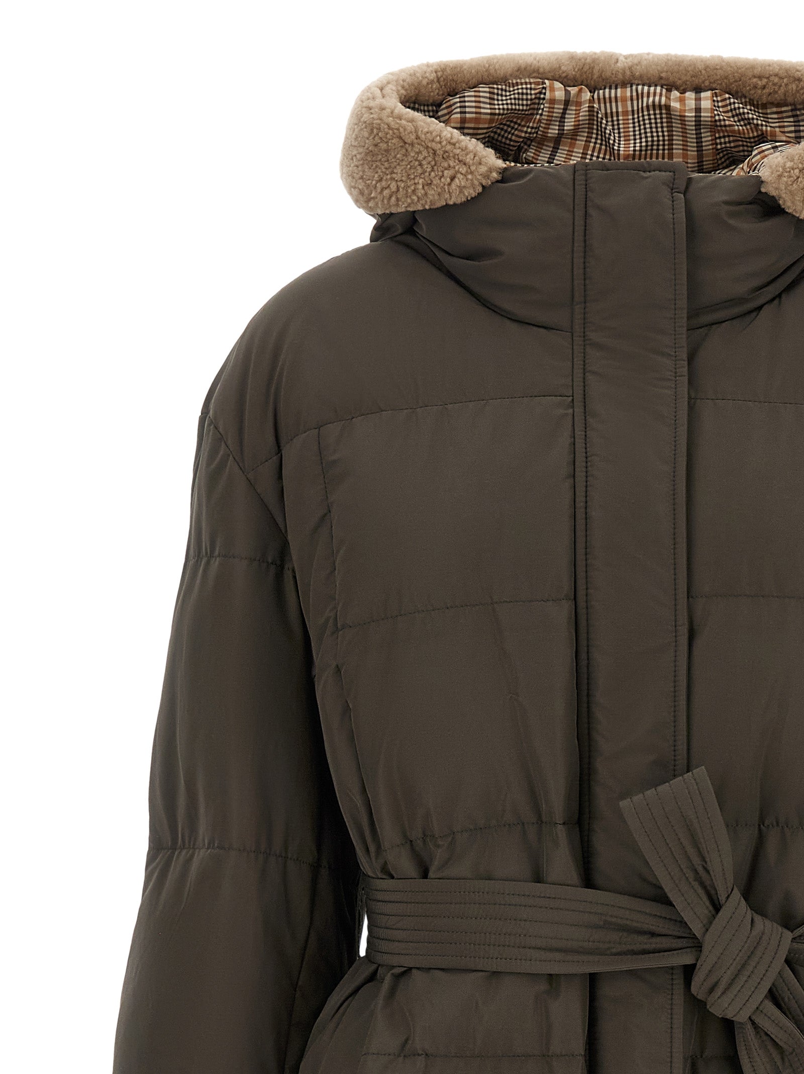 Brunello Cucinelli Women Boudin Quilted Down Jacket BRUNELLO CUCINELLI