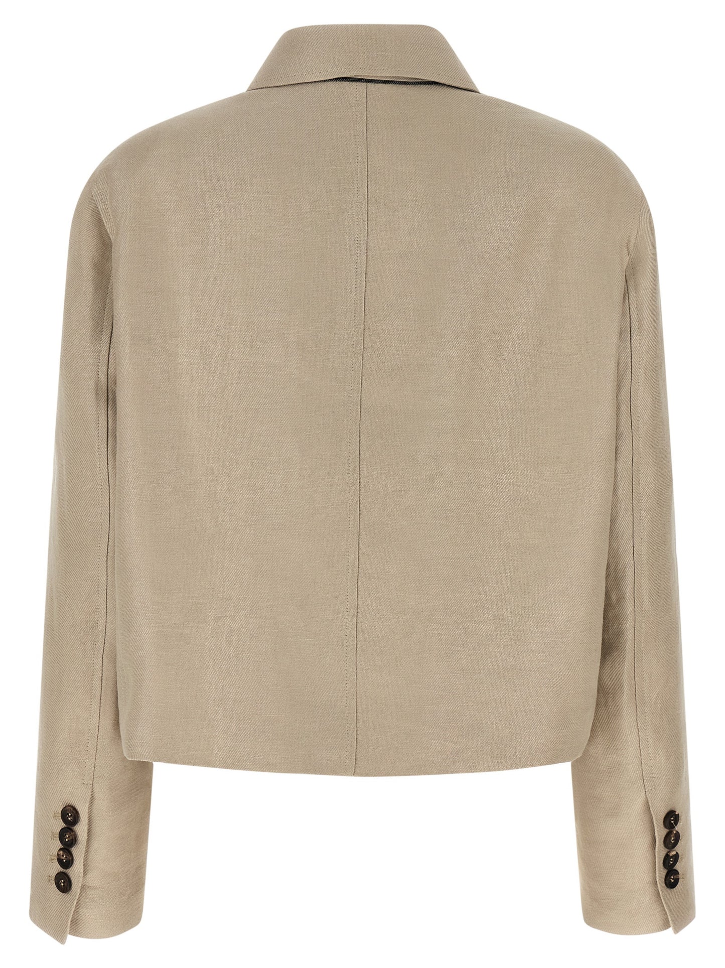 Brunello Cucinelli Women Linen Blazer BRUNELLO CUCINELLI