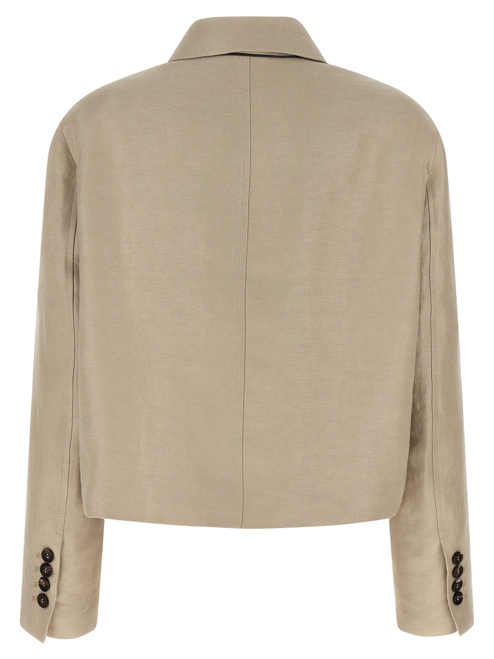 Brunello Cucinelli Women Linen Blazer BRUNELLO CUCINELLI