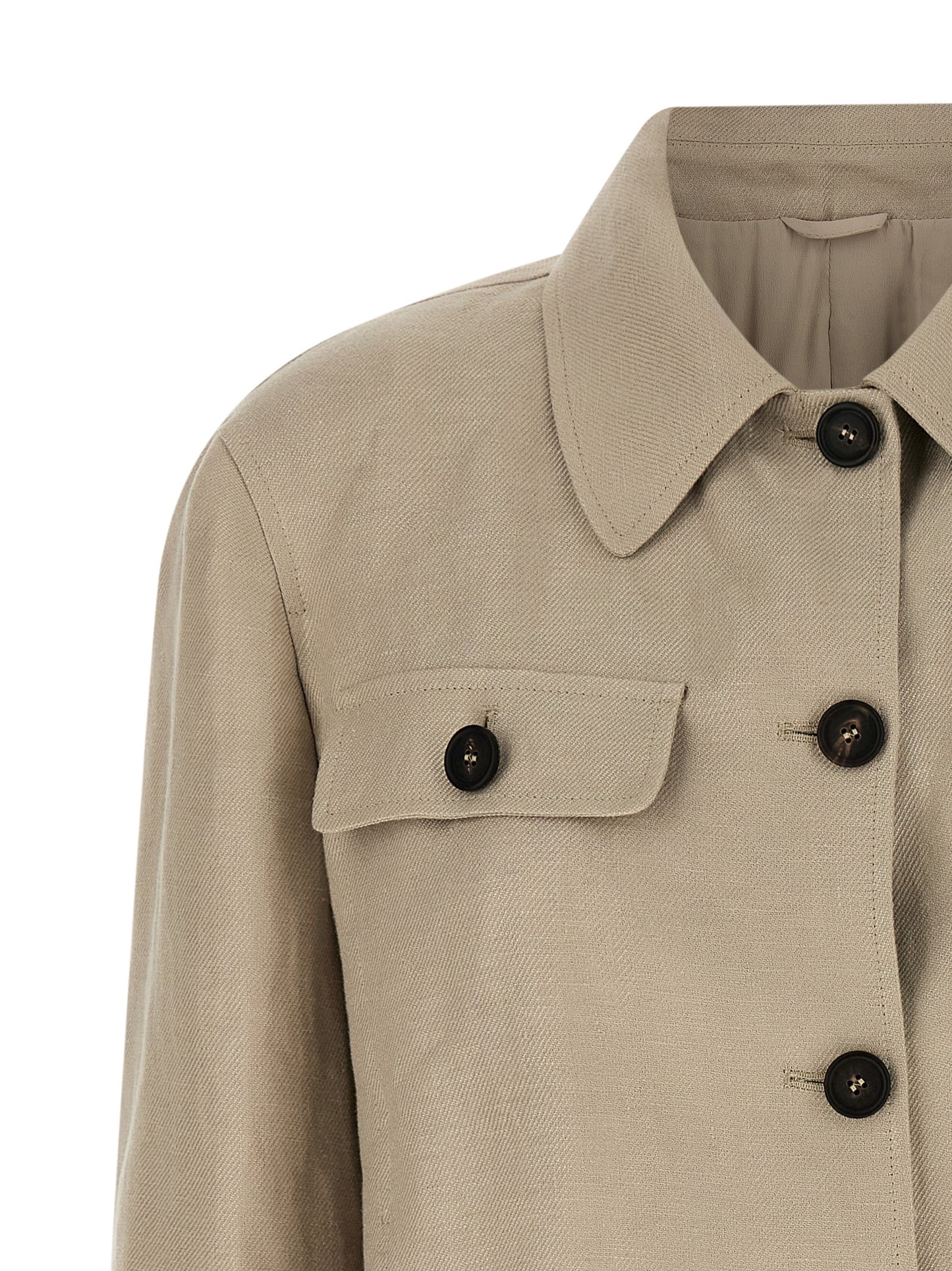 Brunello Cucinelli Women Linen Blazer BRUNELLO CUCINELLI