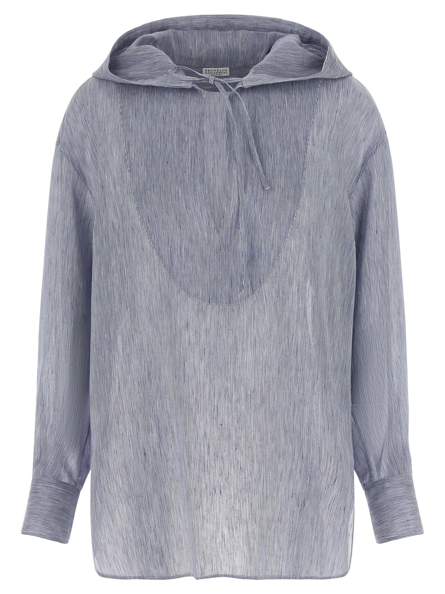 Brunello Cucinelli Women Hooded Shirt BRUNELLO CUCINELLI
