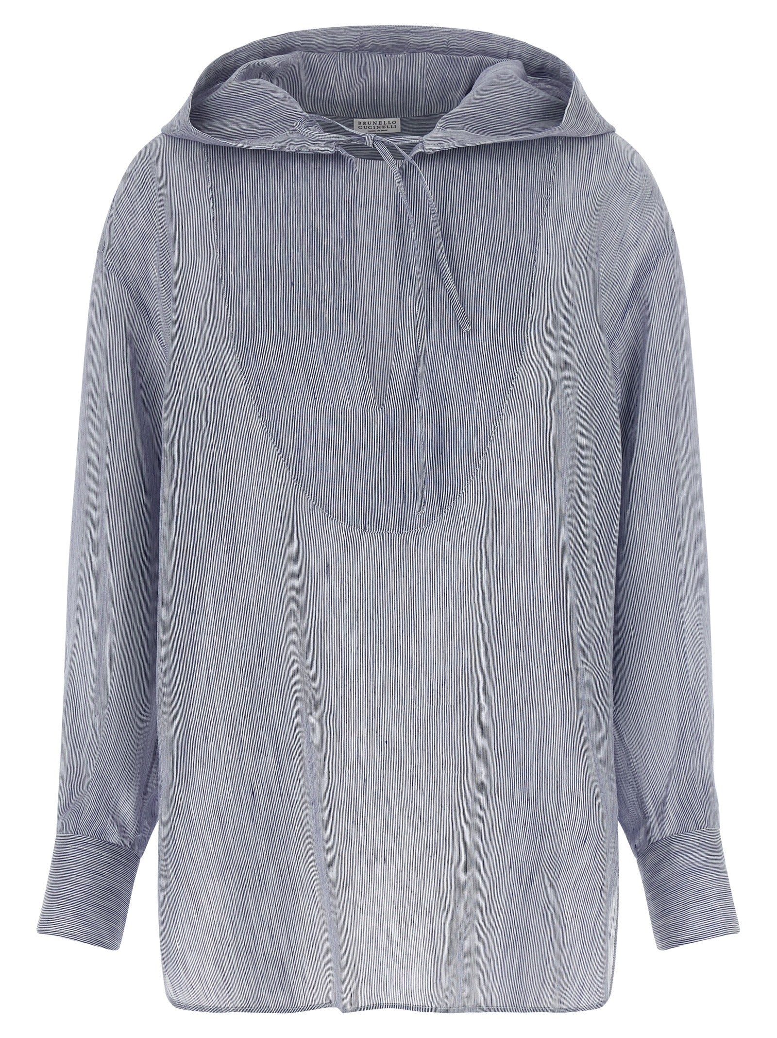 Brunello Cucinelli Women Hooded Shirt BRUNELLO CUCINELLI