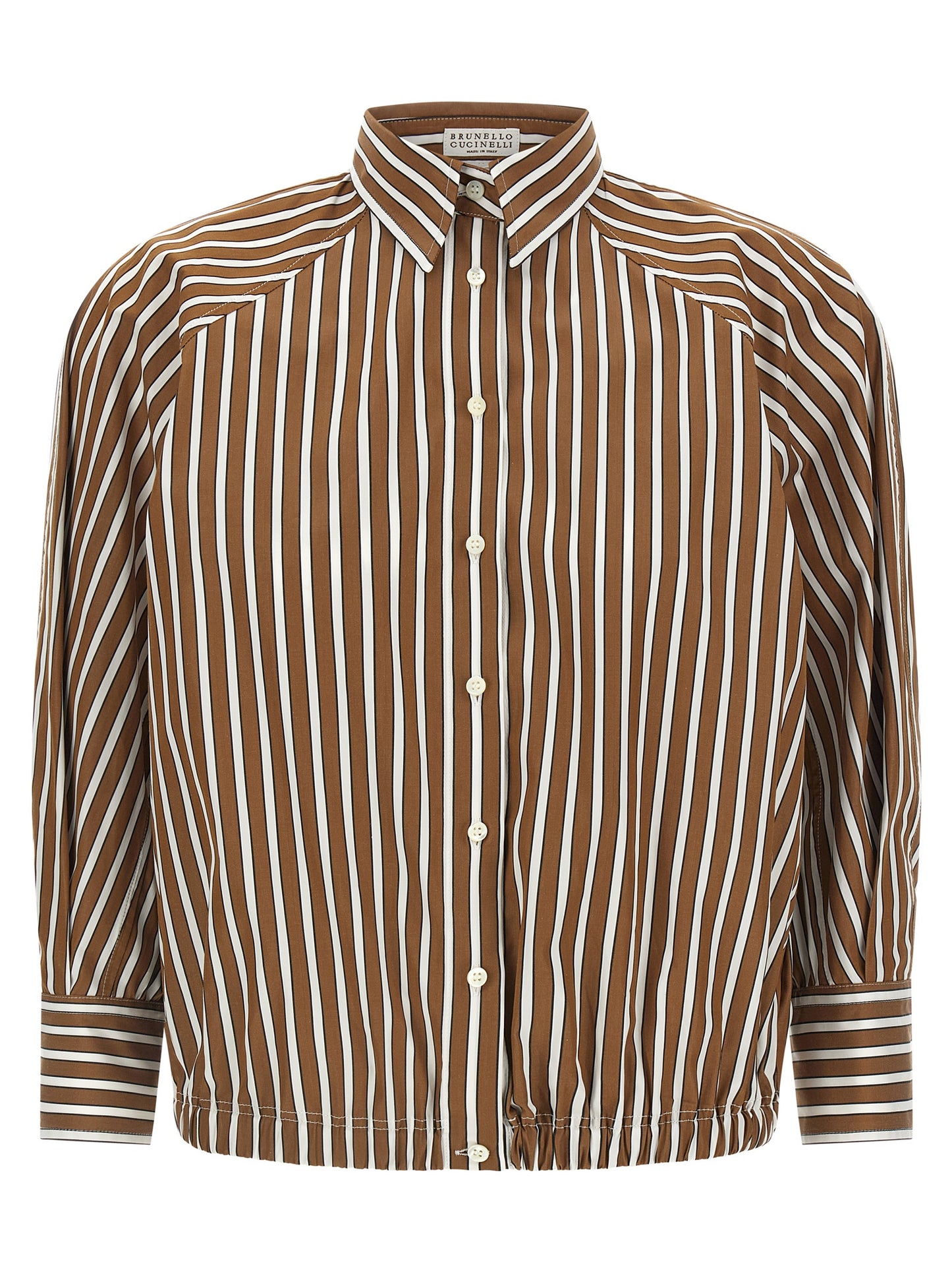 Brunello Cucinelli Women 'Shadow' Striped Shirt BRUNELLO CUCINELLI