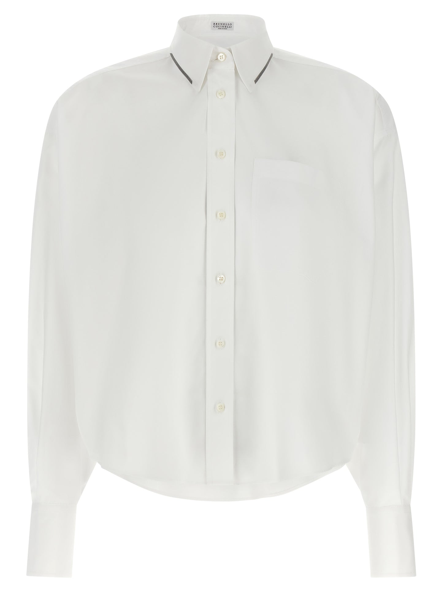 Brunello Cucinelli Women 'Shiny Trim' Shirt BRUNELLO CUCINELLI