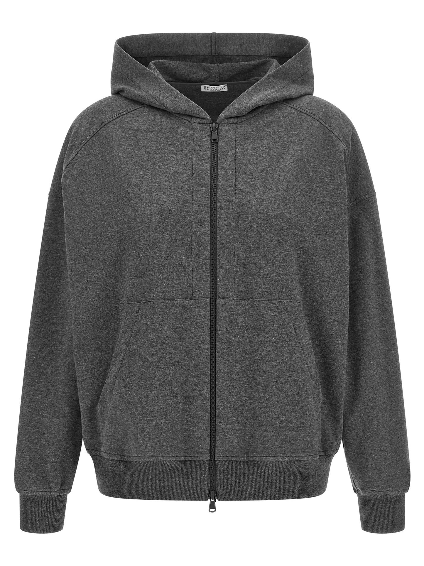 Brunello Cucinelli Women 'Shiny Trims' Hoodie BRUNELLO CUCINELLI