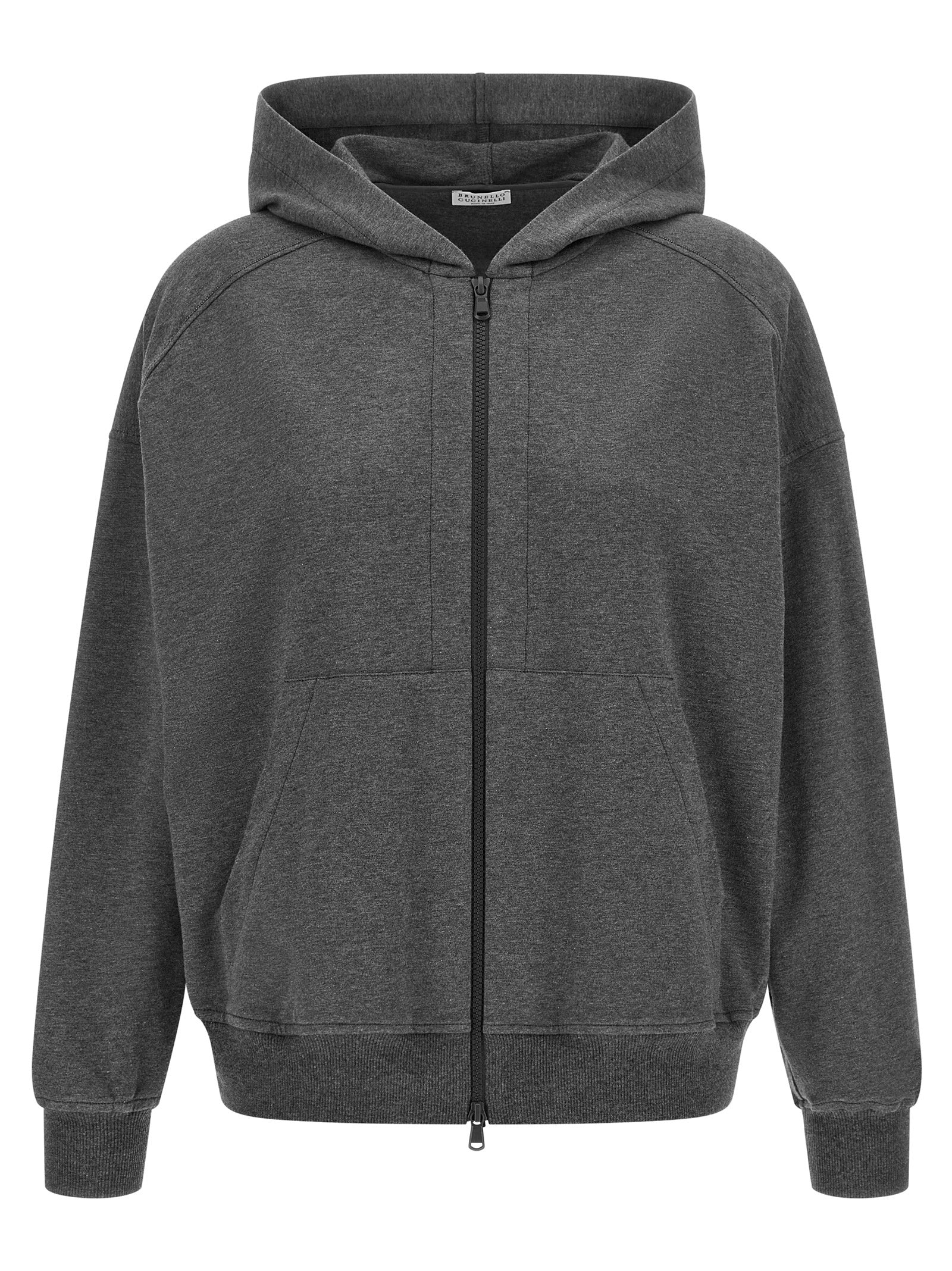 Brunello Cucinelli Women 'Shiny Trims' Hoodie BRUNELLO CUCINELLI
