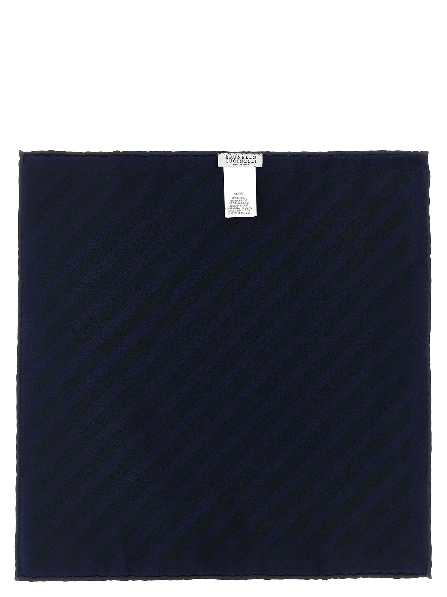 Brunello Cucinelli Men Regimental Pocket Clutch BRUNELLO CUCINELLI