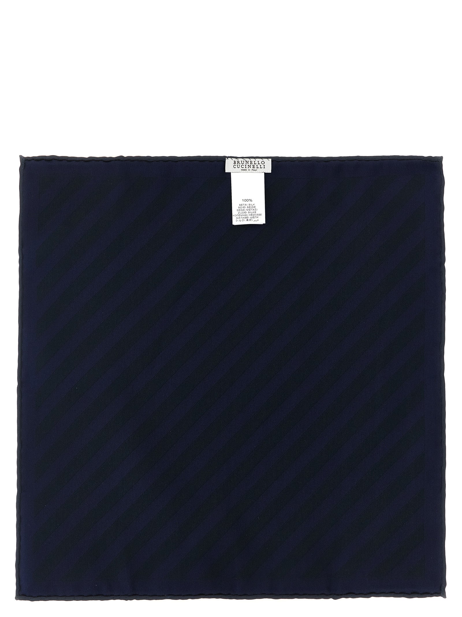 Brunello Cucinelli Men Regimental Pocket Clutch BRUNELLO CUCINELLI