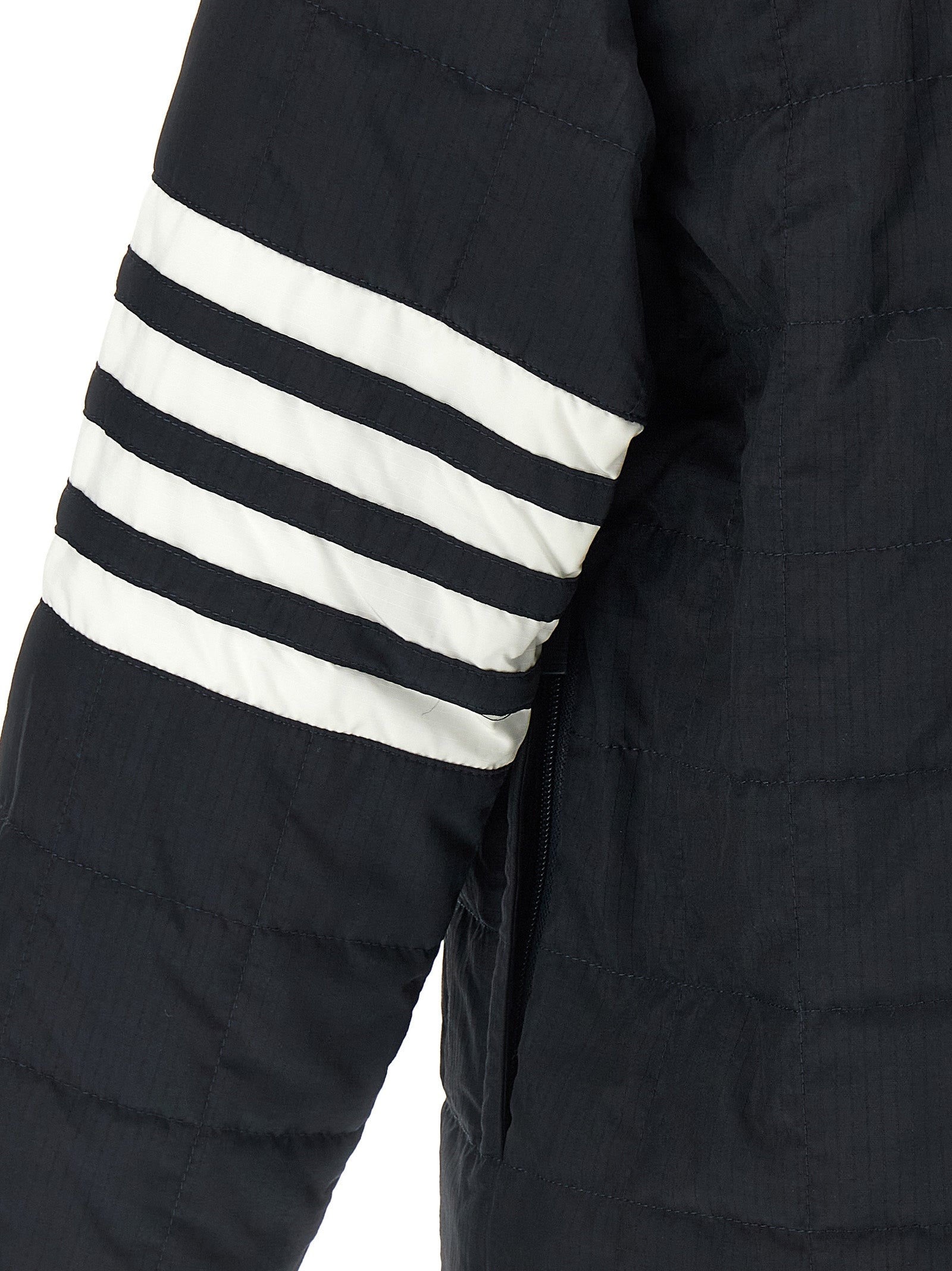 Thom Browne Men '4Bar' Ripstop Shiny Jacket THOM BROWNE