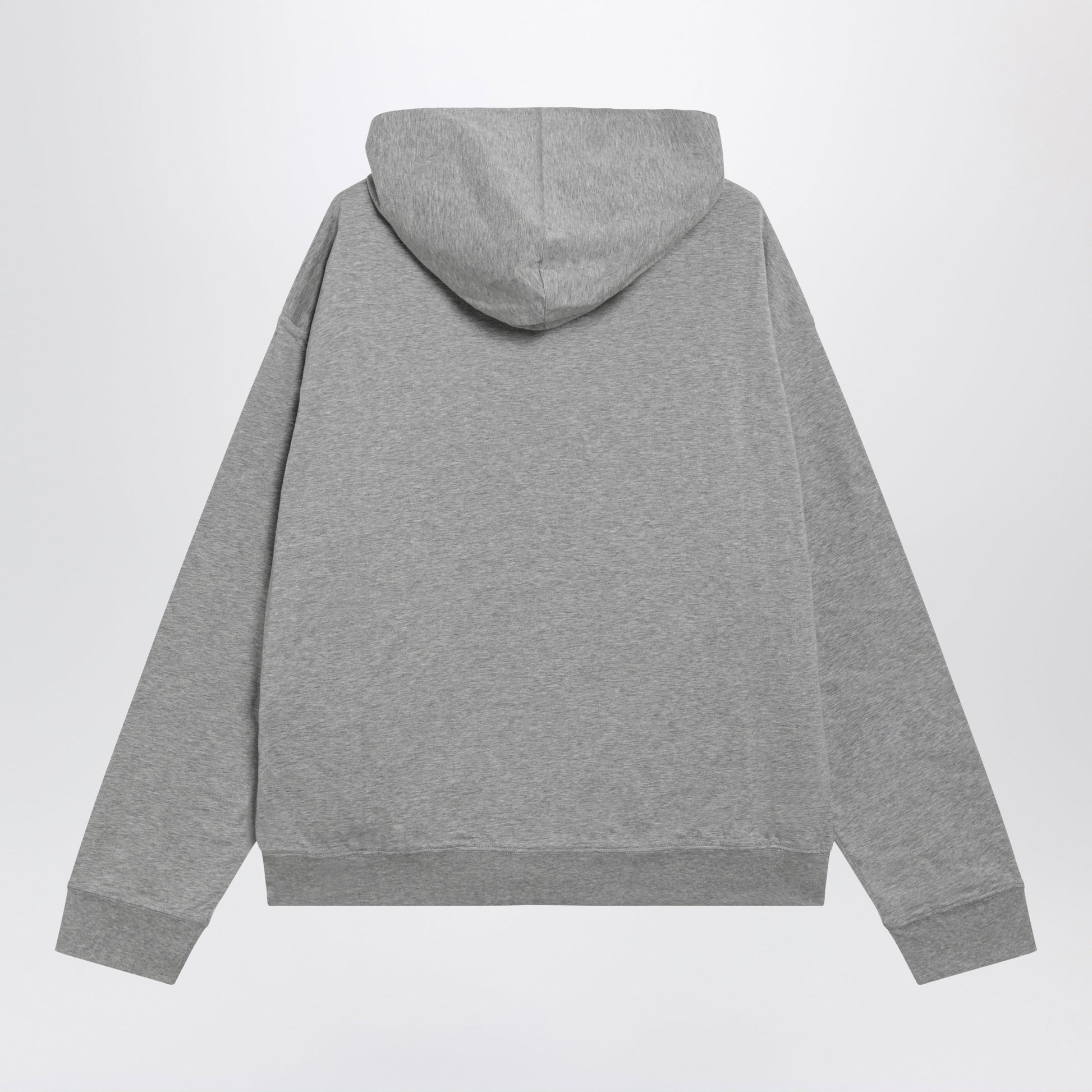 Miu Miu Grey Cotton Zip-Up Sweatshirt Women MIU MIU