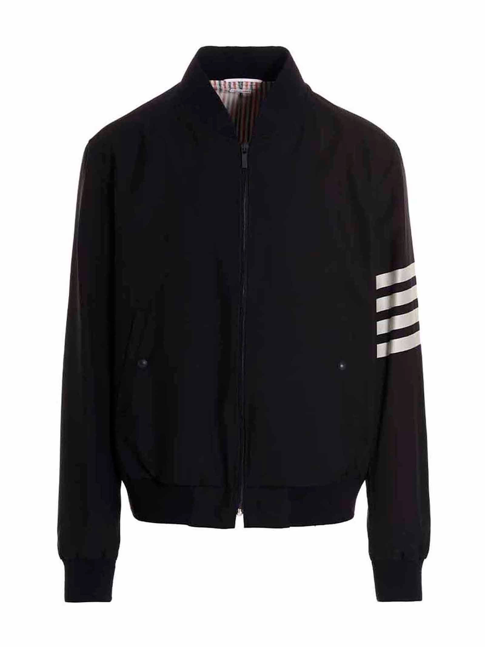 Thom Browne Men Bomber '4 Bar' THOM BROWNE
