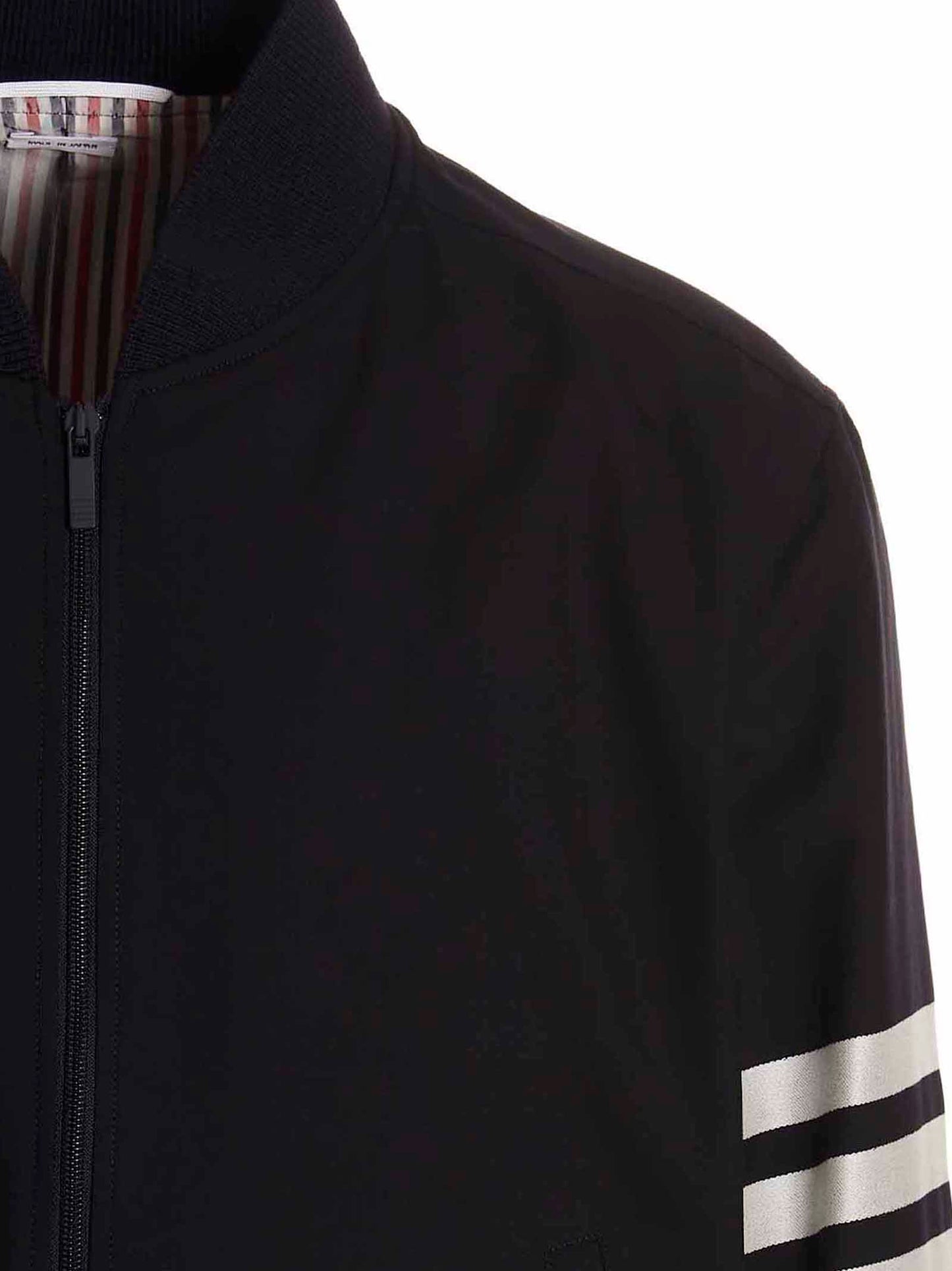 Thom Browne Men Bomber '4 Bar' THOM BROWNE