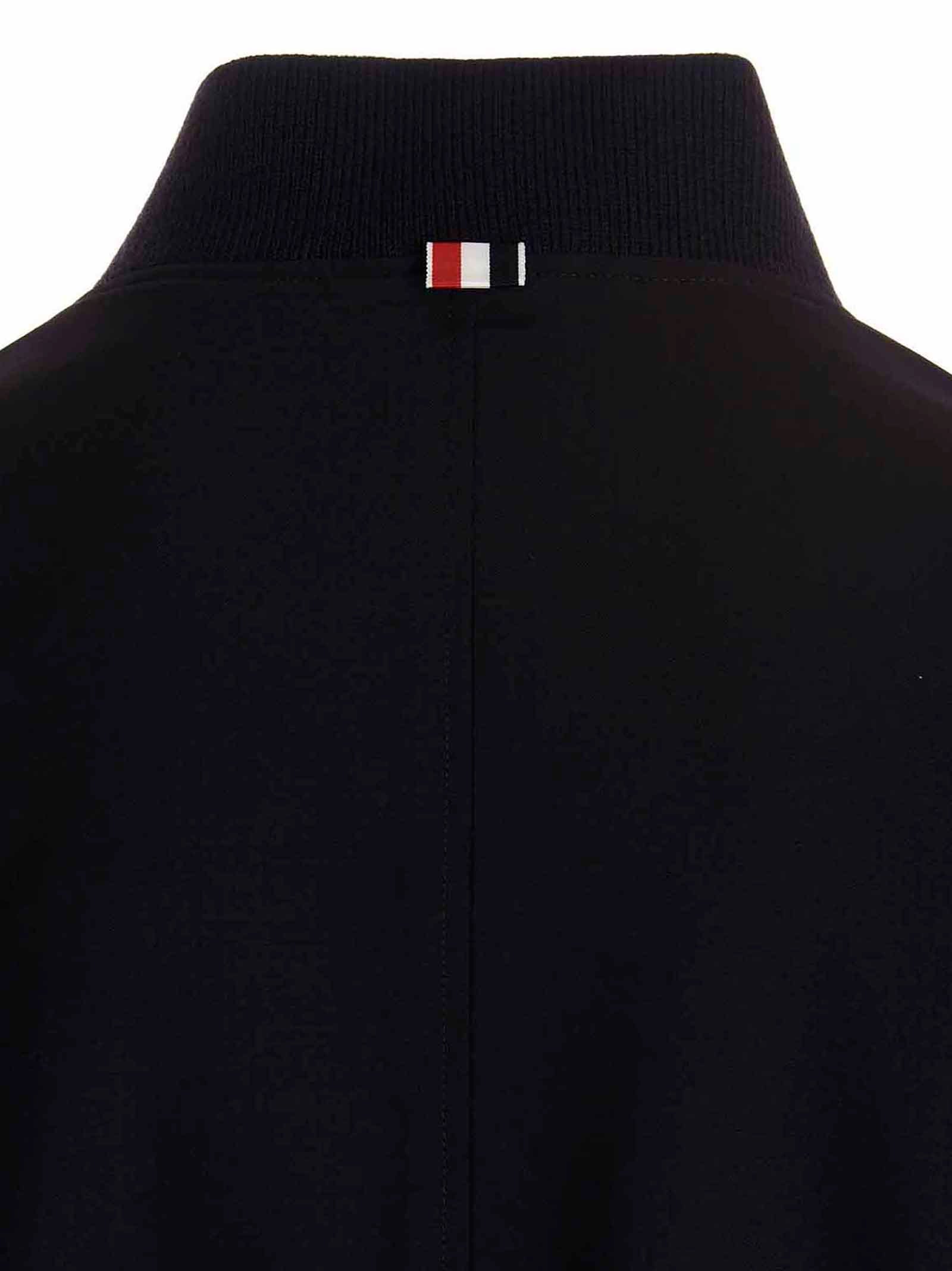 Thom Browne Men Bomber '4 Bar' THOM BROWNE