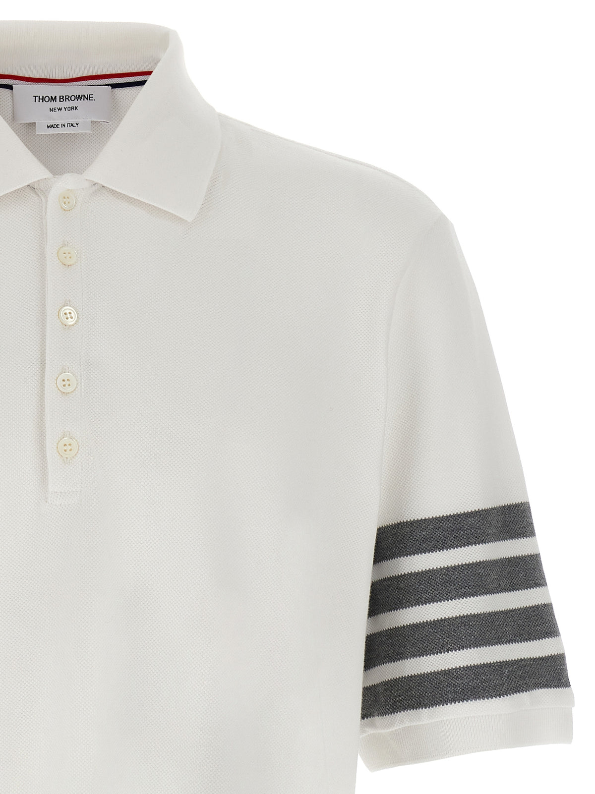 Thom Browne Men '4Bar' Polo Shirt THOM BROWNE