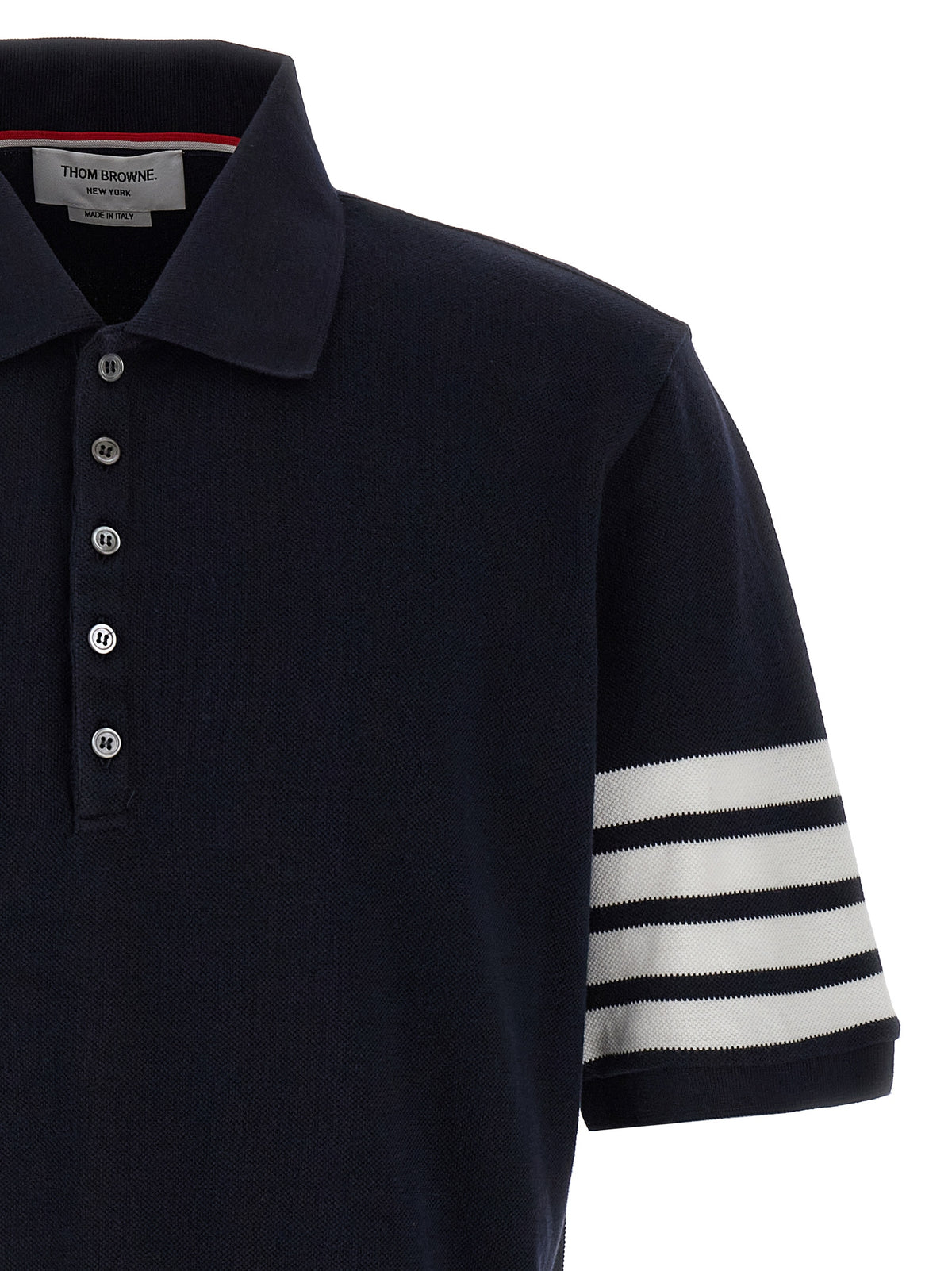 Thom Browne Men '4Bar' Polo Shirt