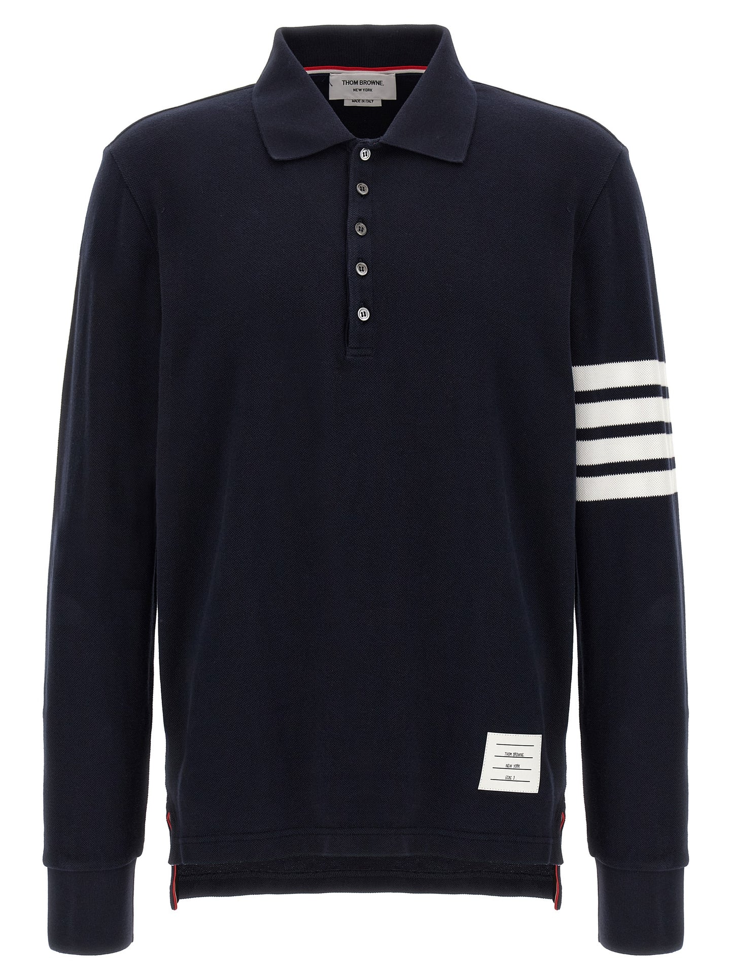Thom Browne Men '4Bar' Polo Shirt THOM BROWNE