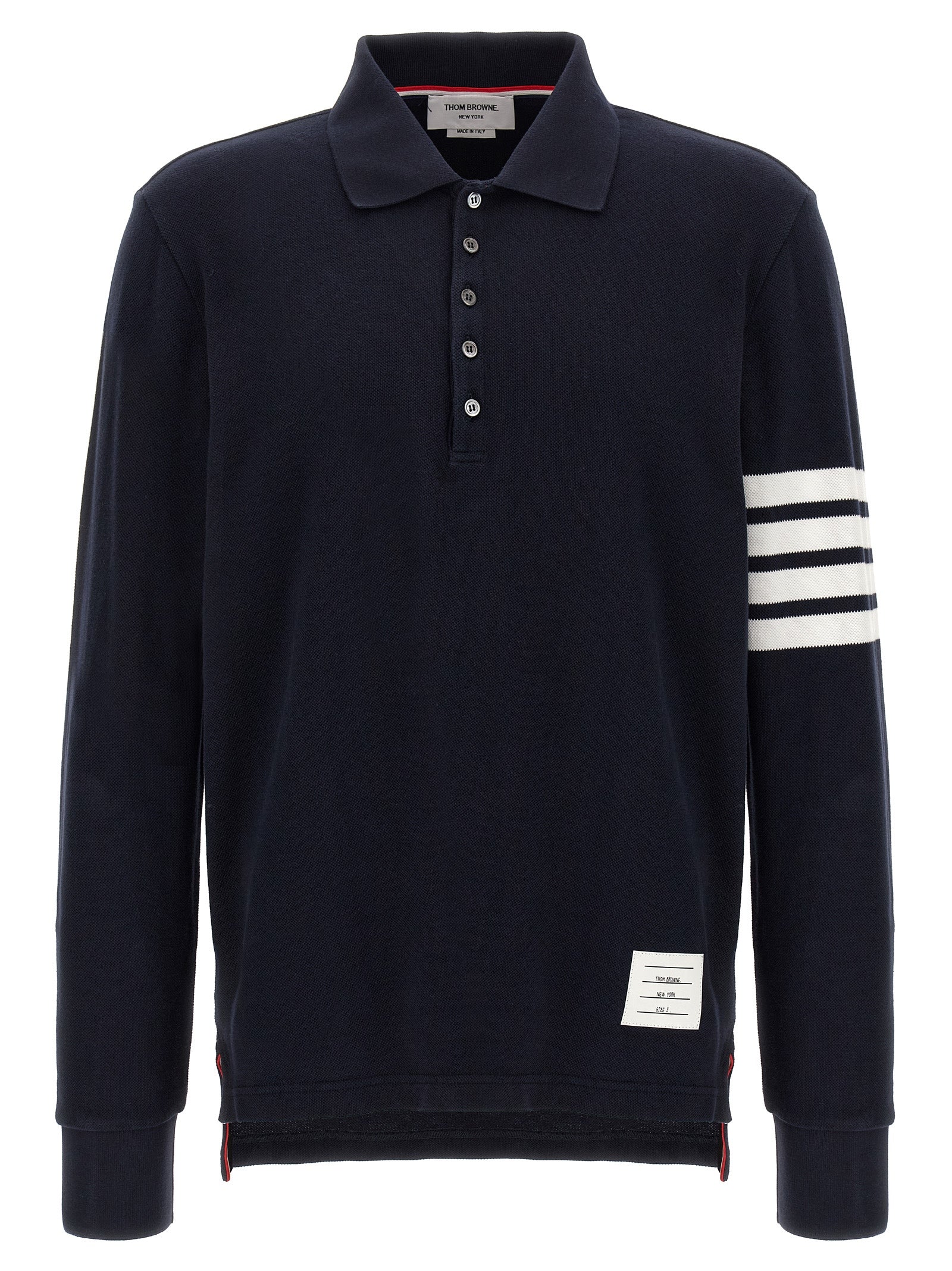 Thom Browne Men '4Bar' Polo Shirt THOM BROWNE