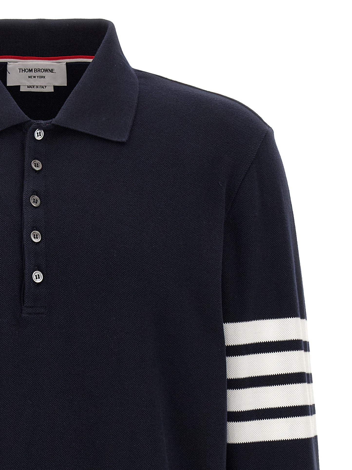 Thom Browne Men '4Bar' Polo Shirt THOM BROWNE
