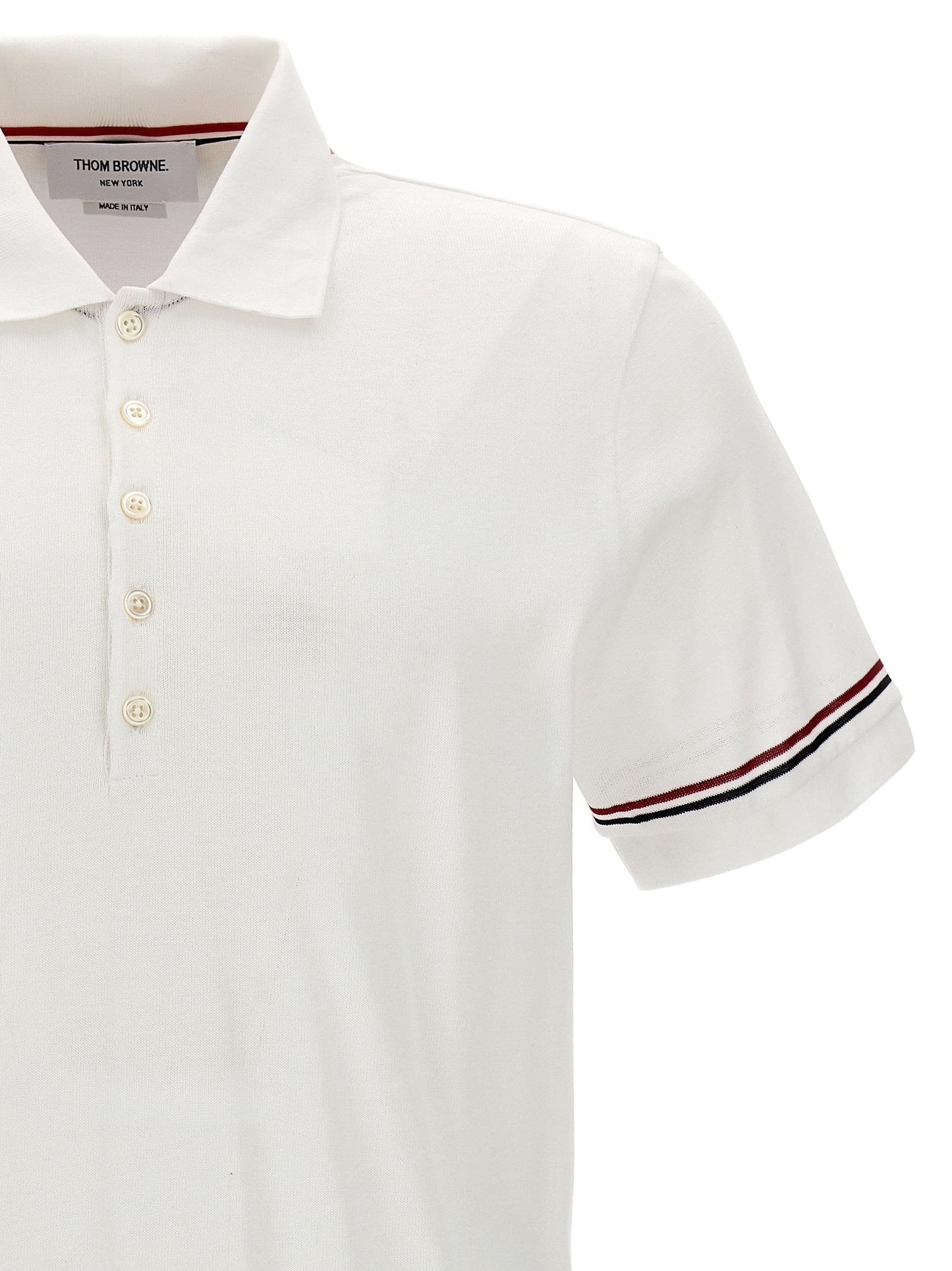 Thom Browne Men 'Rwb' Polo Shirt THOM BROWNE