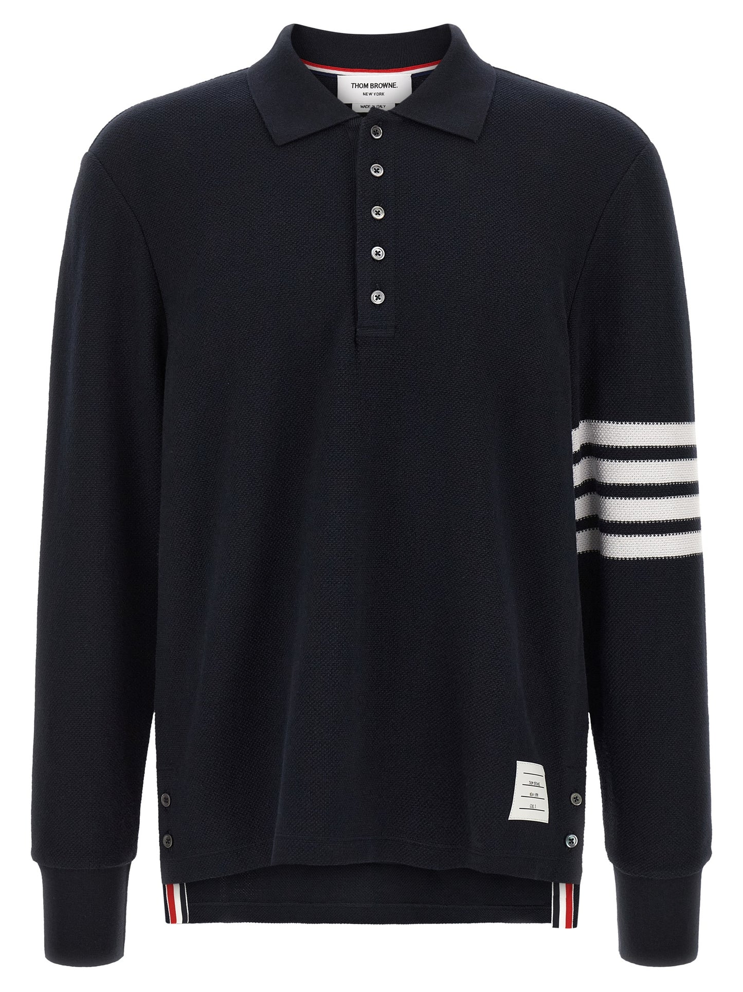 Thom Browne Men '4 Bar' Polo Shirt THOM BROWNE