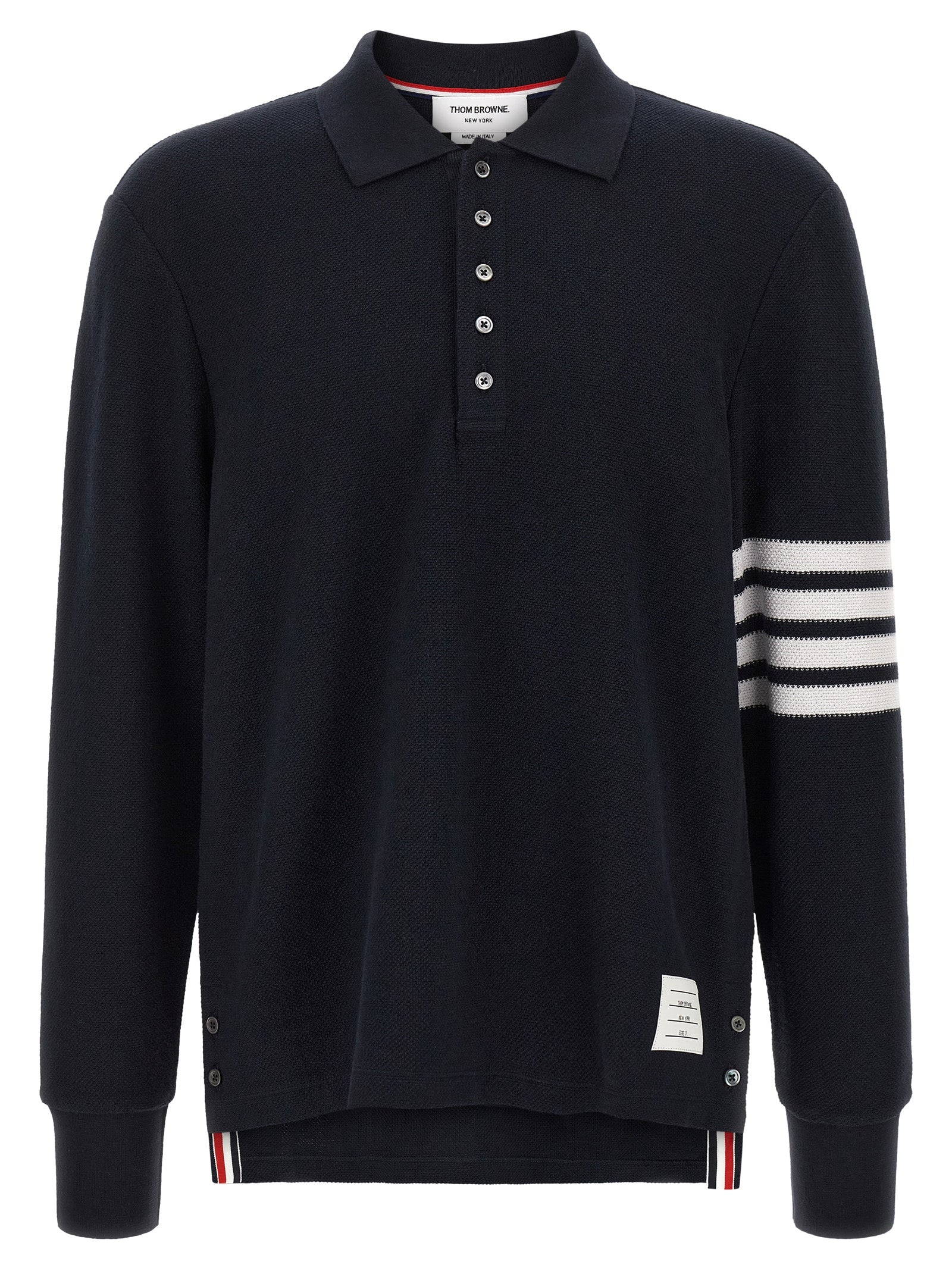Thom Browne Men '4 Bar' Polo Shirt THOM BROWNE