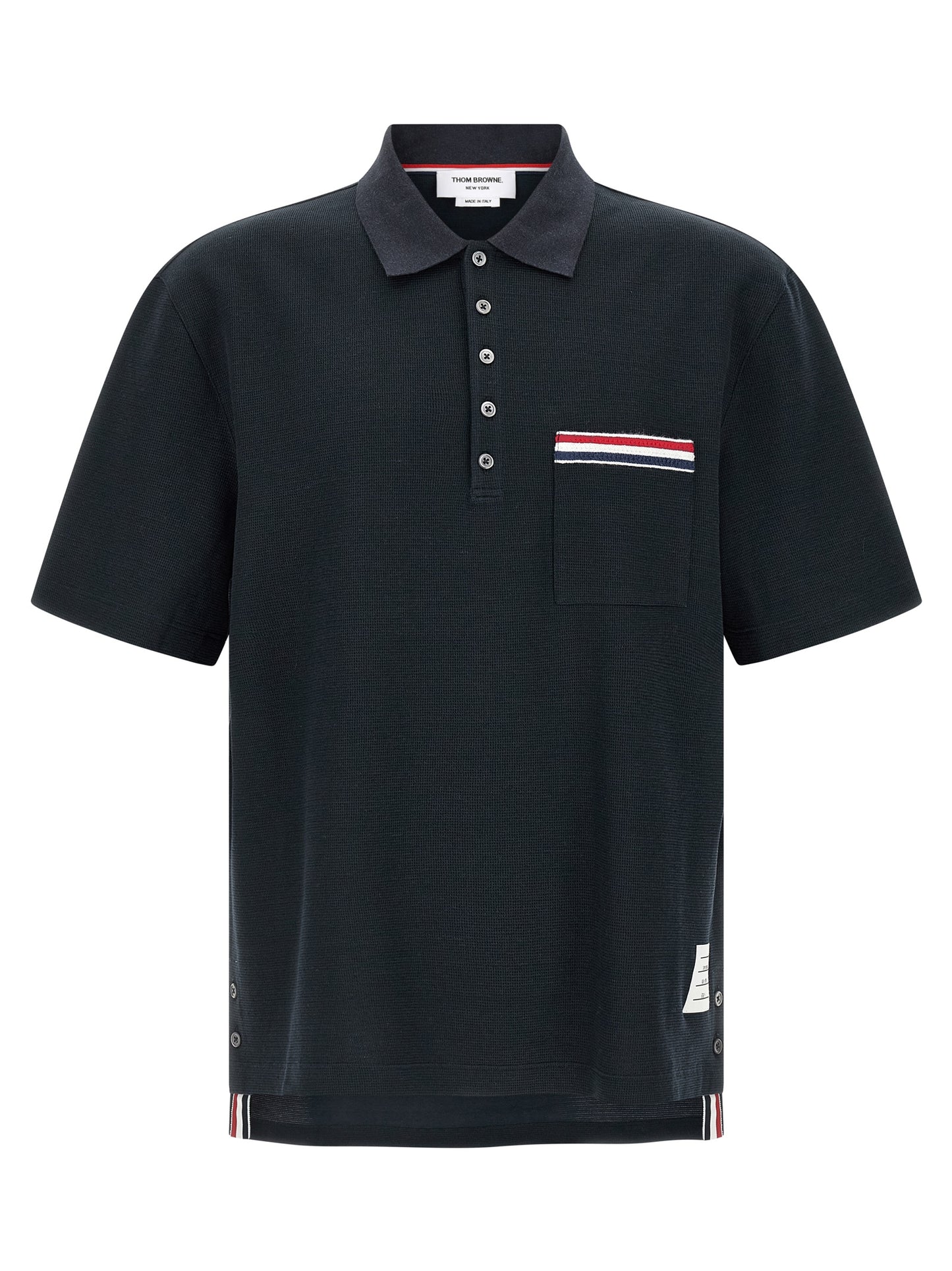 Thom Browne Men 'Nastro Rwb' Polo Shirt THOM BROWNE