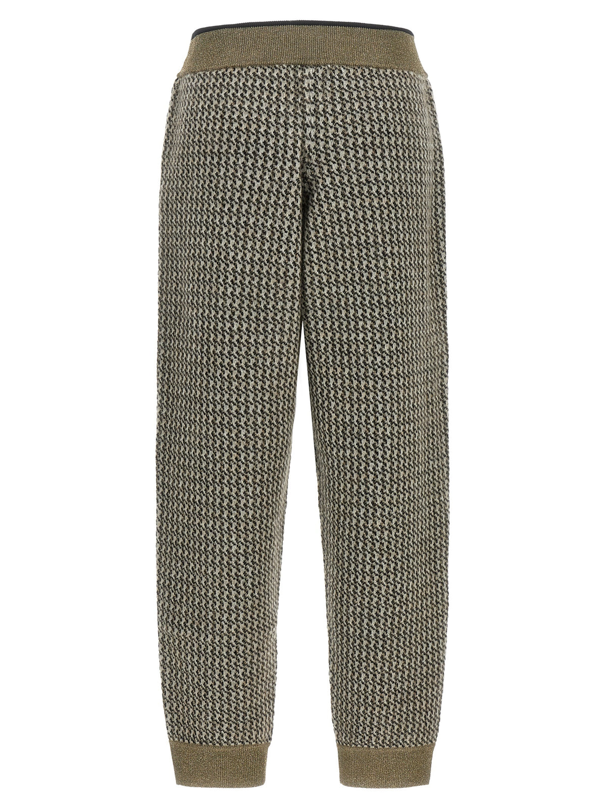 Brunello Cucinelli Women 'Track' Houndstooth Pants BRUNELLO CUCINELLI
