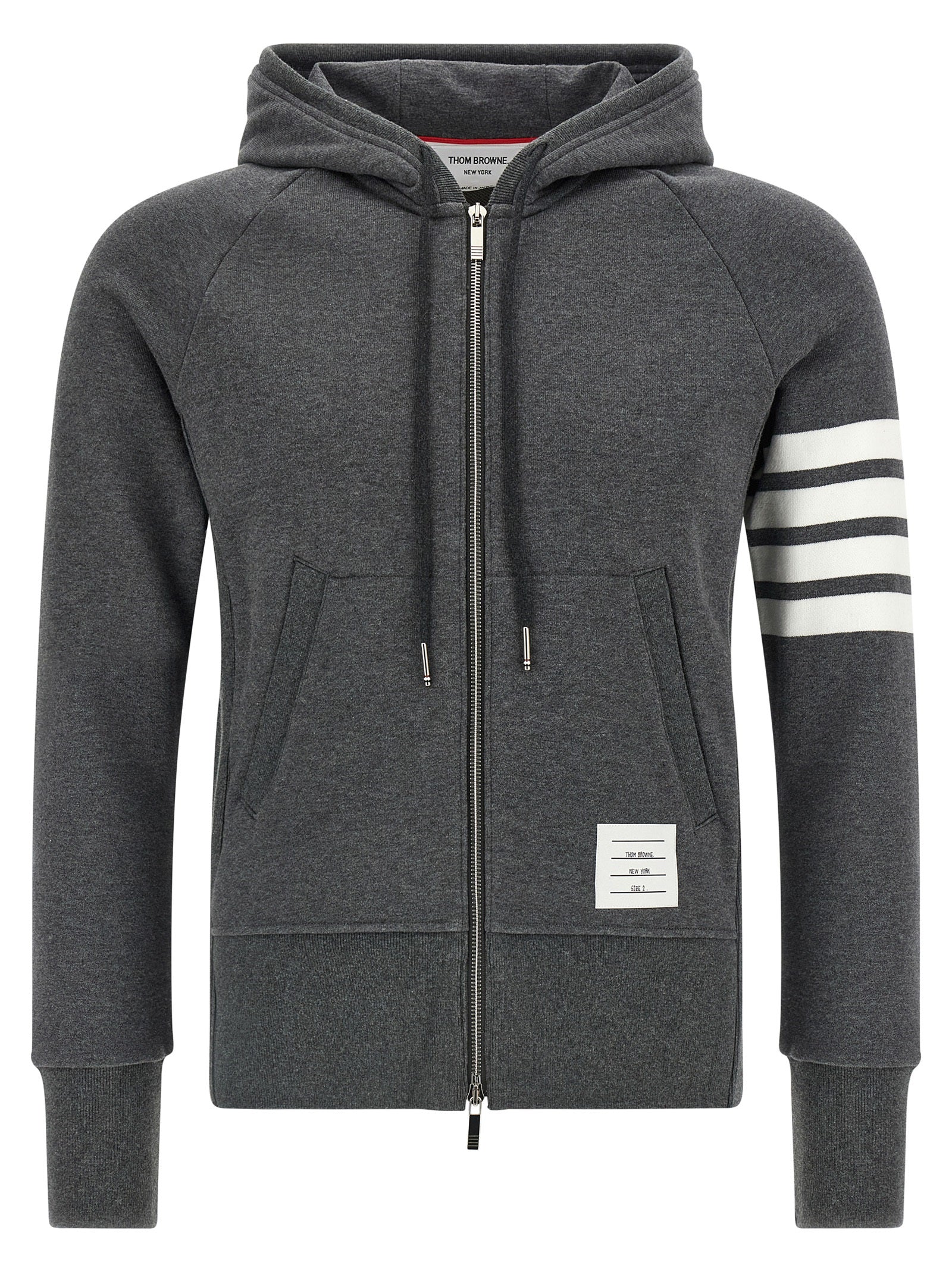 Thom Browne Men '4Bar' Hoodie THOM BROWNE