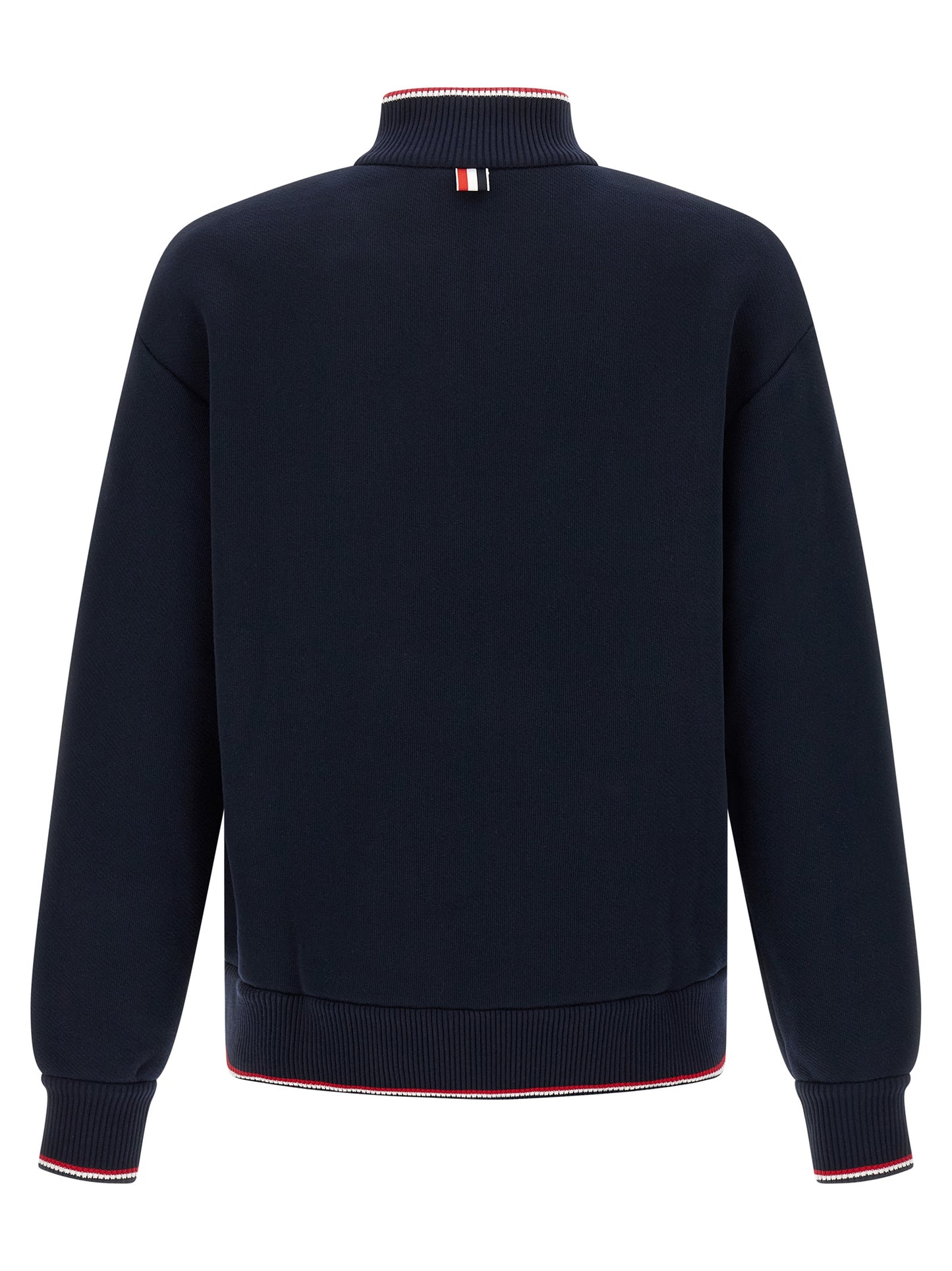 Thom Browne Men Rwb Piping Sweatshirt THOM BROWNE
