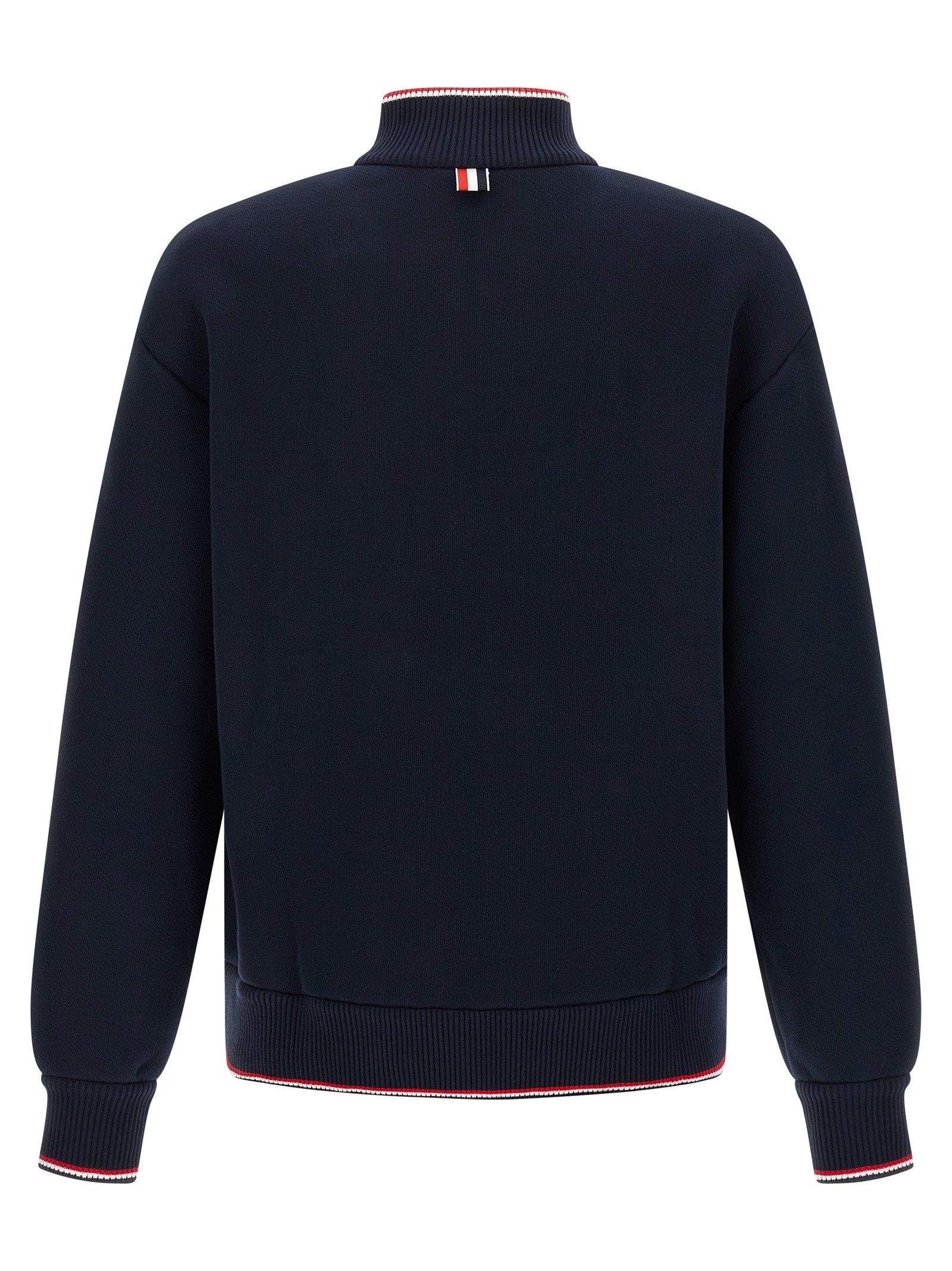Thom Browne Men Rwb Piping Sweatshirt THOM BROWNE