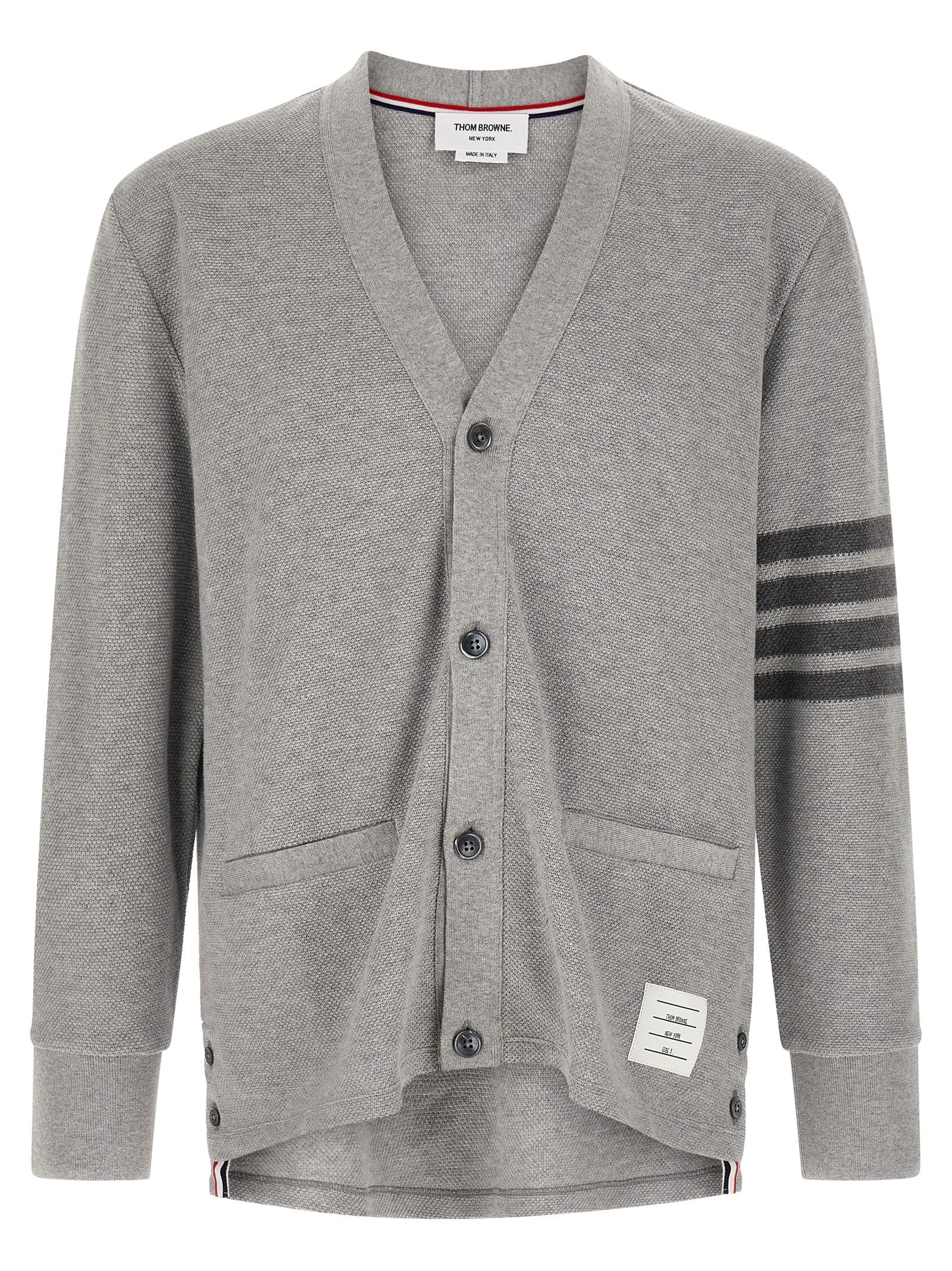 Thom Browne Men 4Bar Cardigan THOM BROWNE