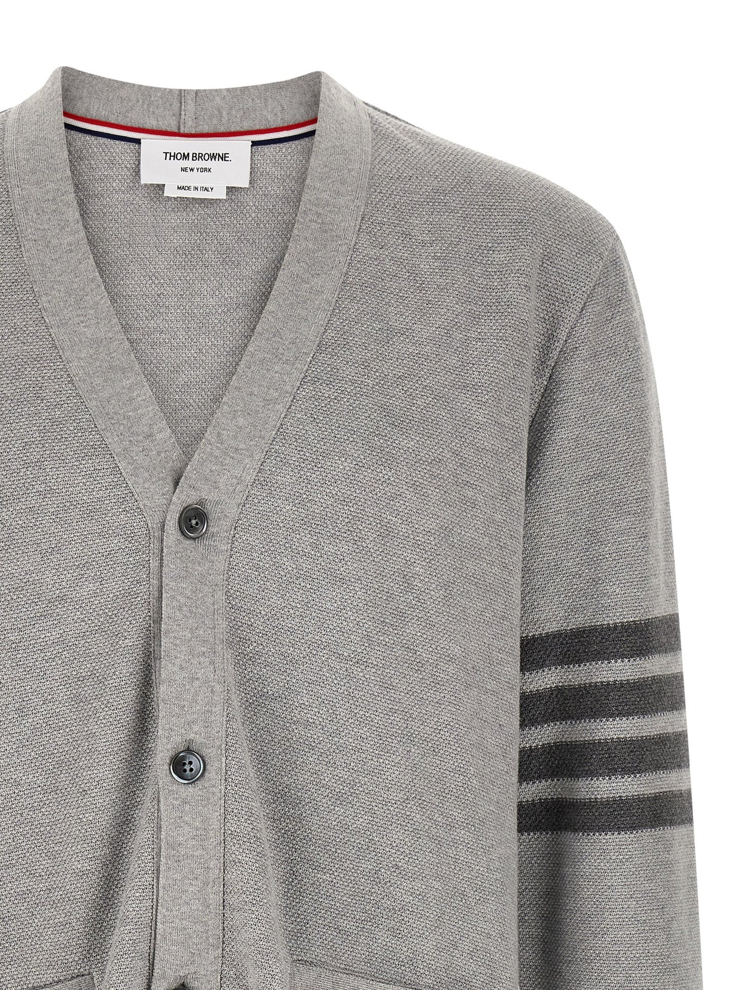 Thom Browne Men 4Bar Cardigan THOM BROWNE