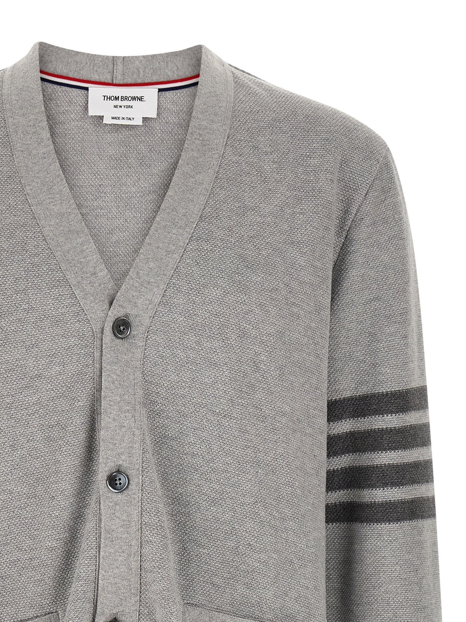 Thom Browne Men 4Bar Cardigan THOM BROWNE