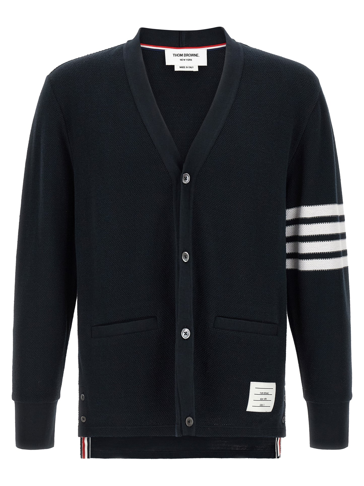 Thom Browne Men 4Bar Cardigan THOM BROWNE
