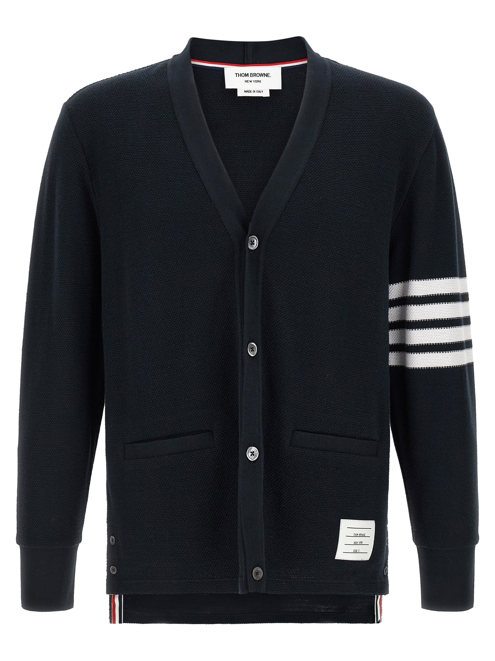 Thom Browne Men 4Bar Cardigan THOM BROWNE
