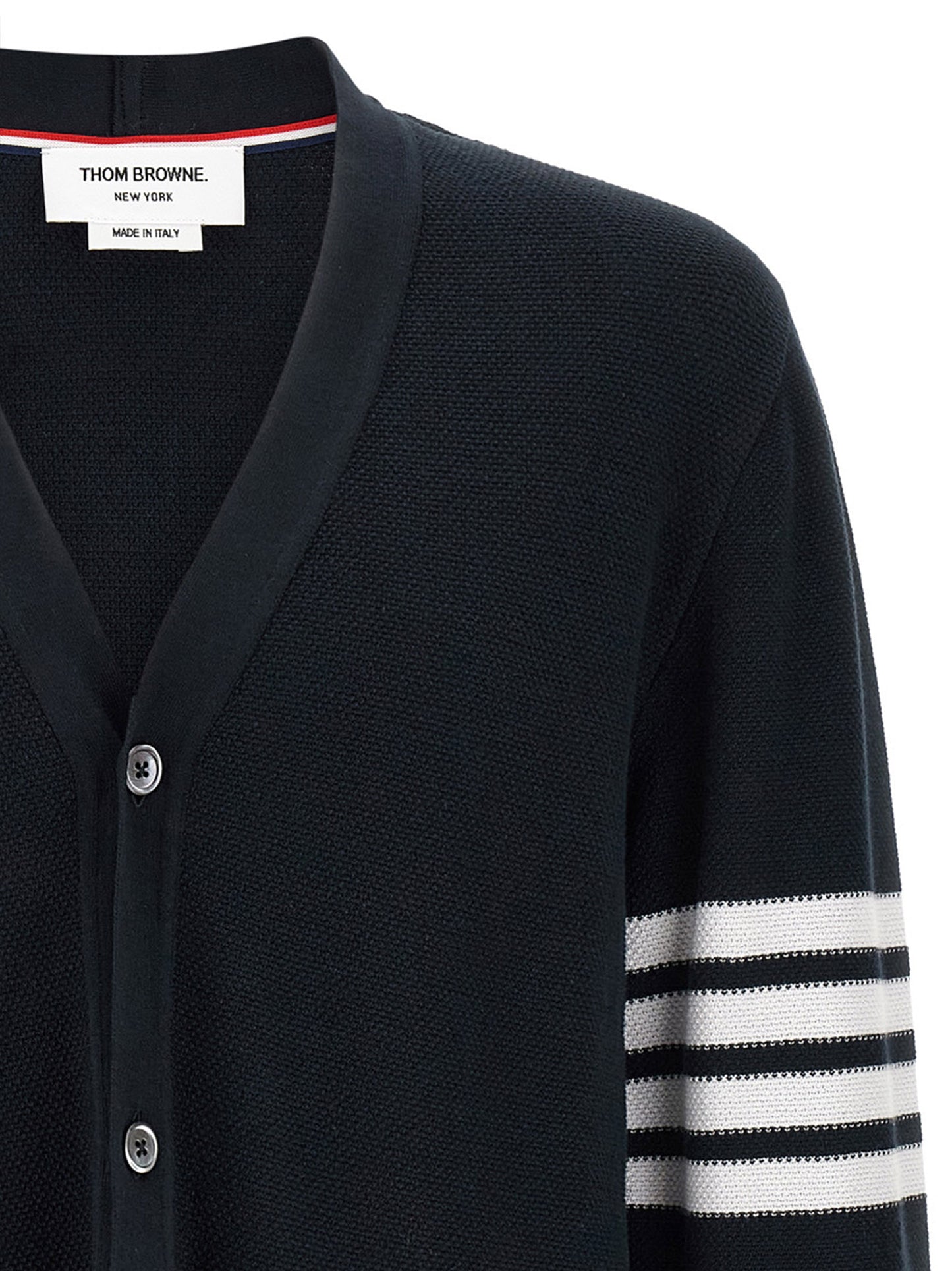 Thom Browne Men 4Bar Cardigan THOM BROWNE