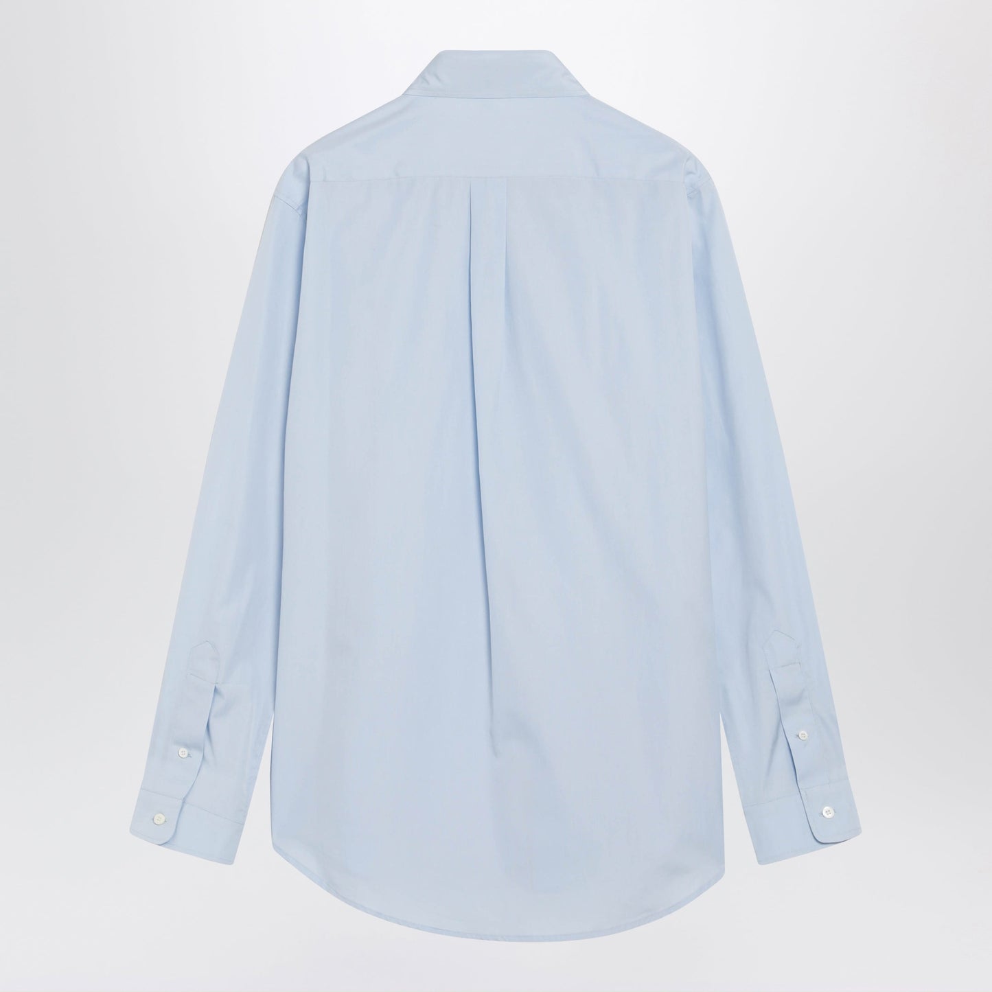 Miu Miu Light Blue Poplin Shirt Women MIU MIU