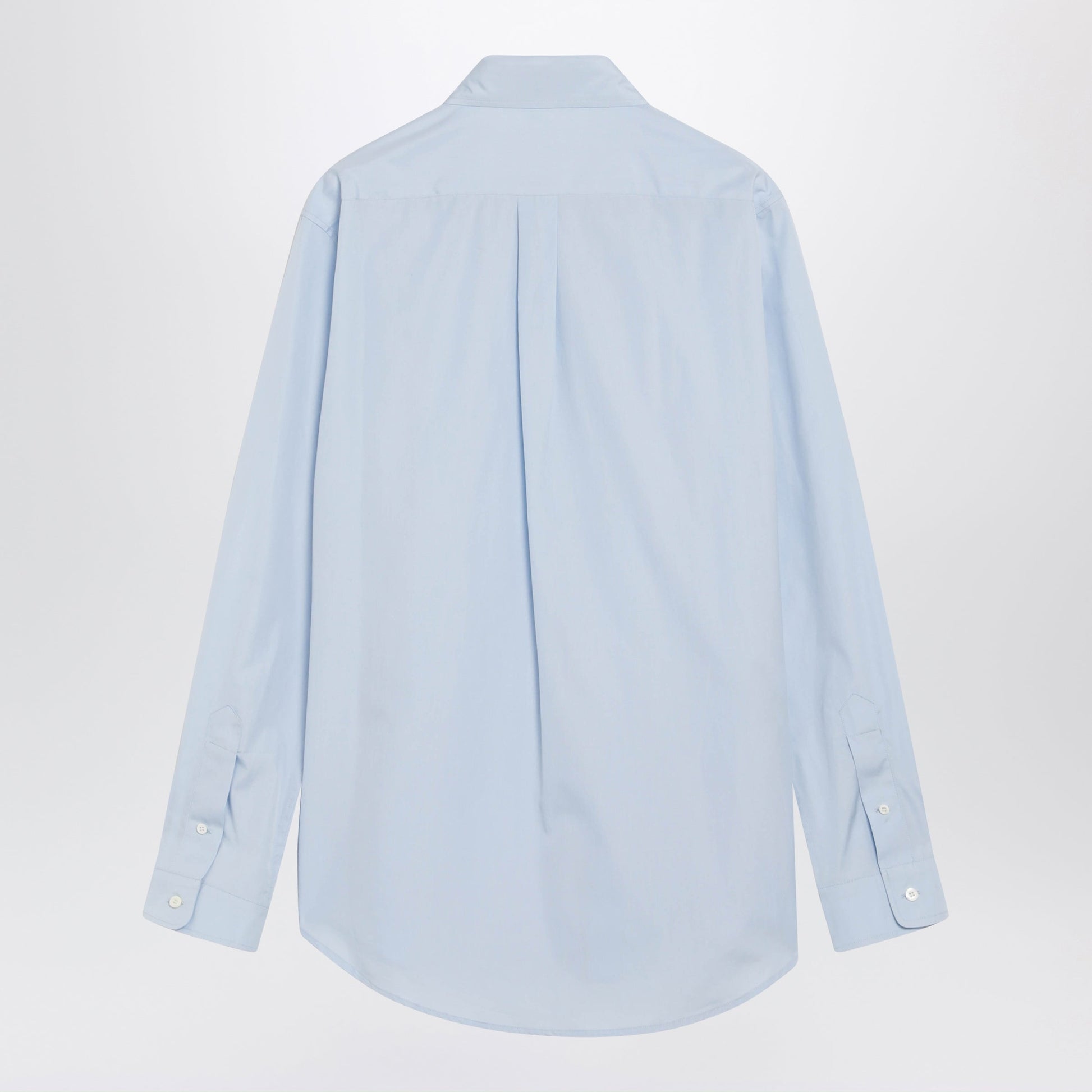 Miu Miu Light Blue Poplin Shirt Women MIU MIU