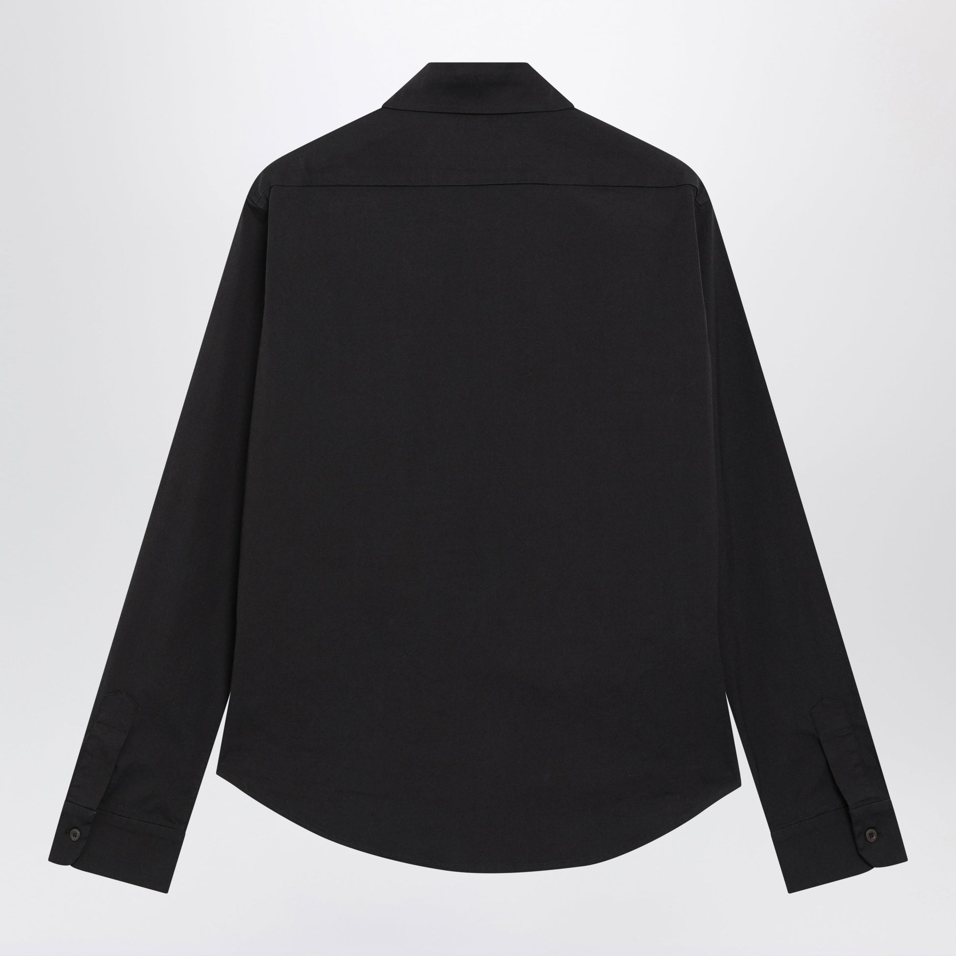 Miu Miu Black Stretch Poplin Shirt Women MIU MIU