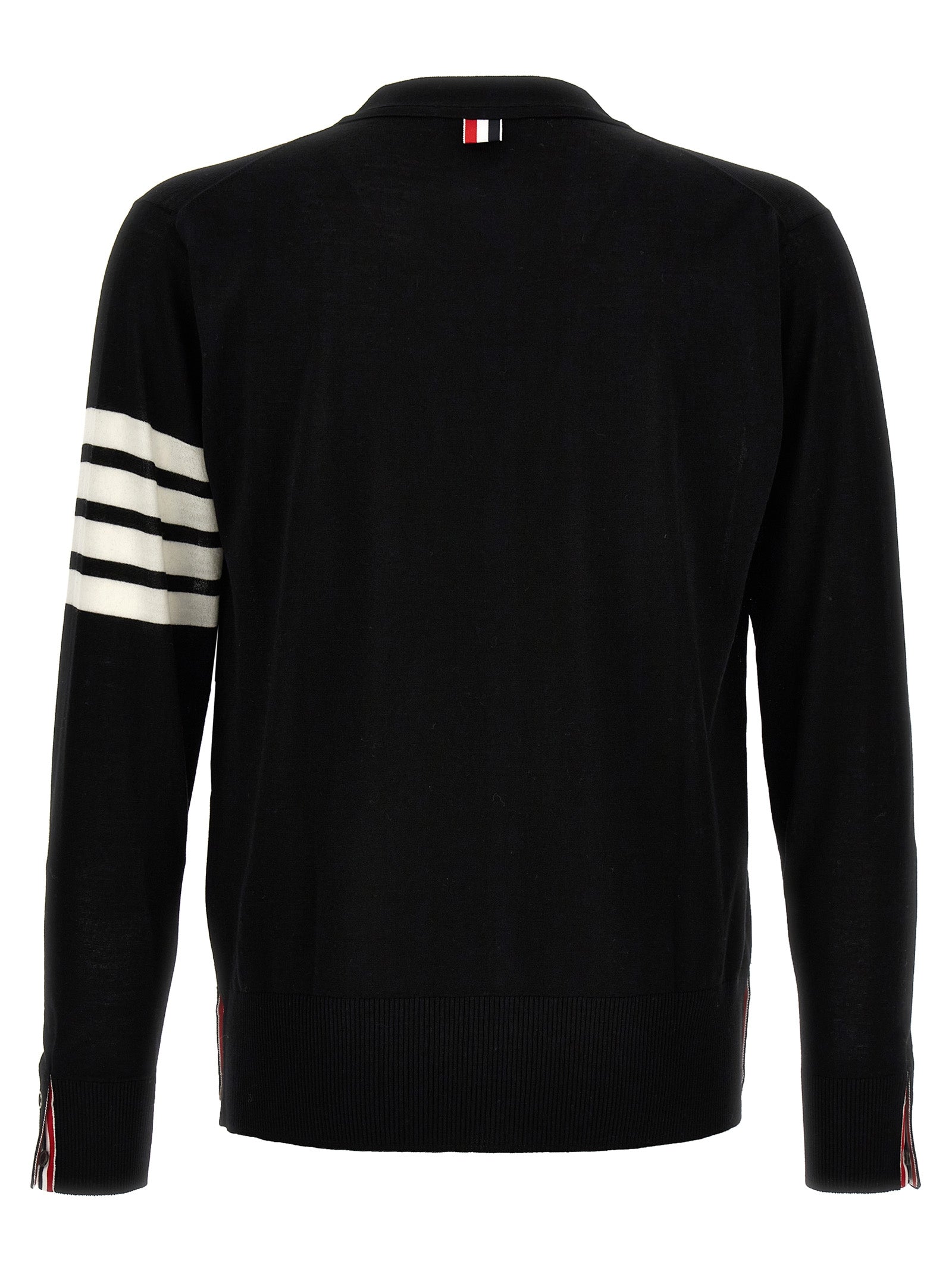 Thom Browne Men Merino Wool Cardigan THOM BROWNE