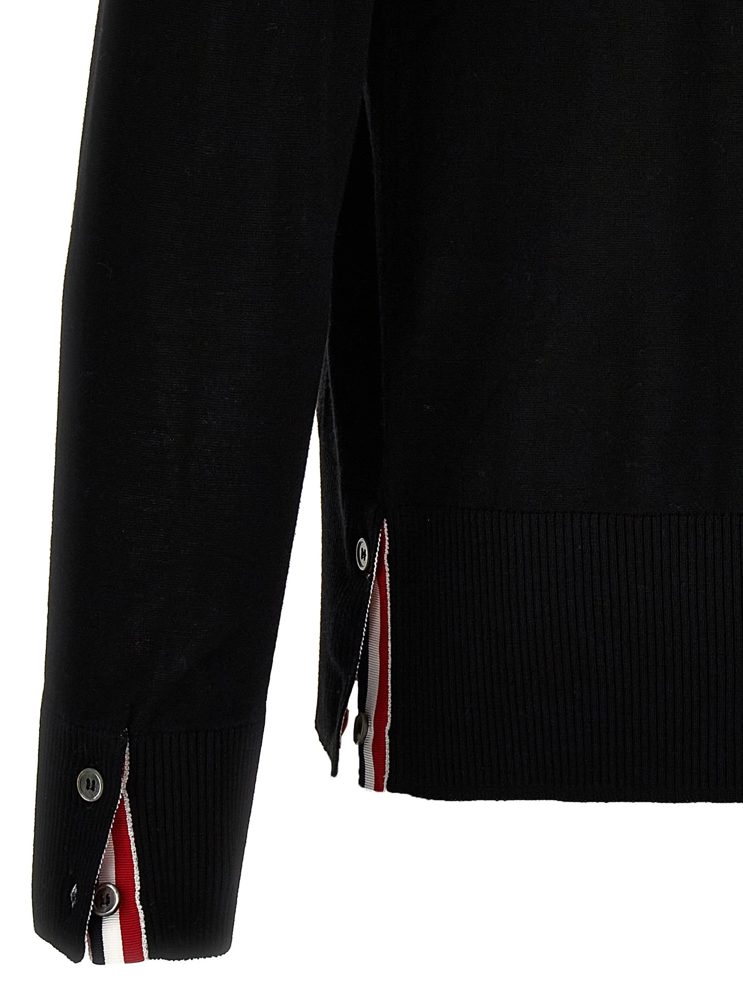 Thom Browne Men Merino Wool Cardigan THOM BROWNE